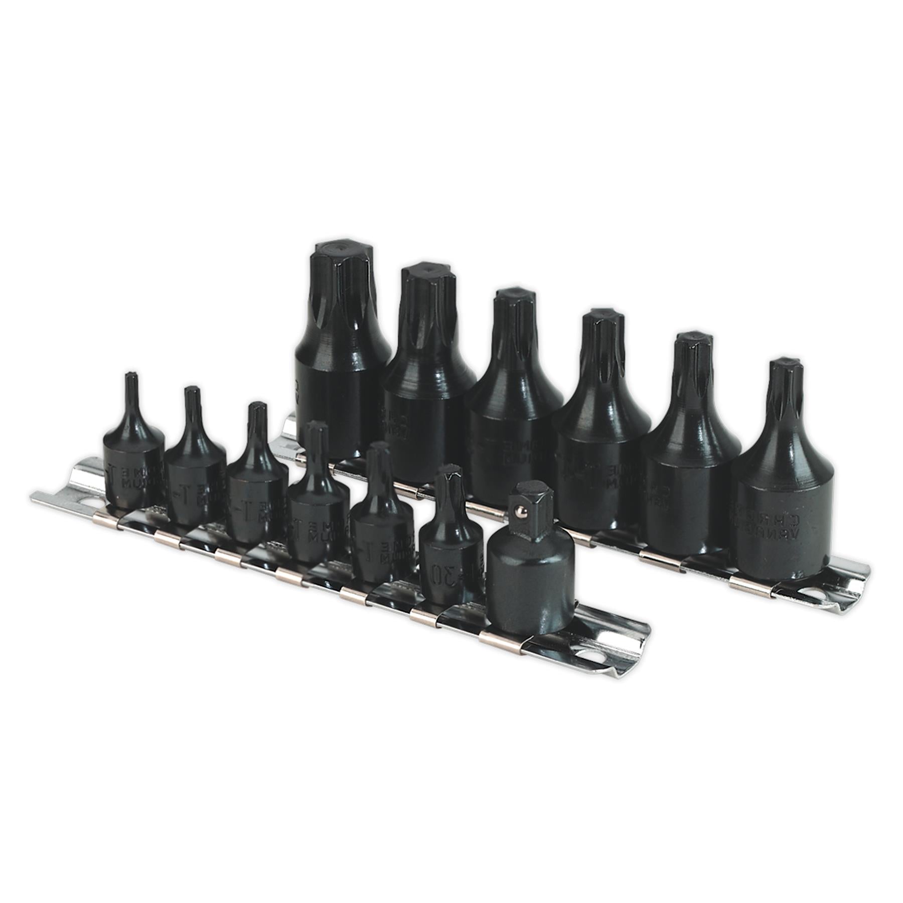 Sealey TRX-Star* Socket Bit Set 13pc 1/4" & 3/8"Sq Drive