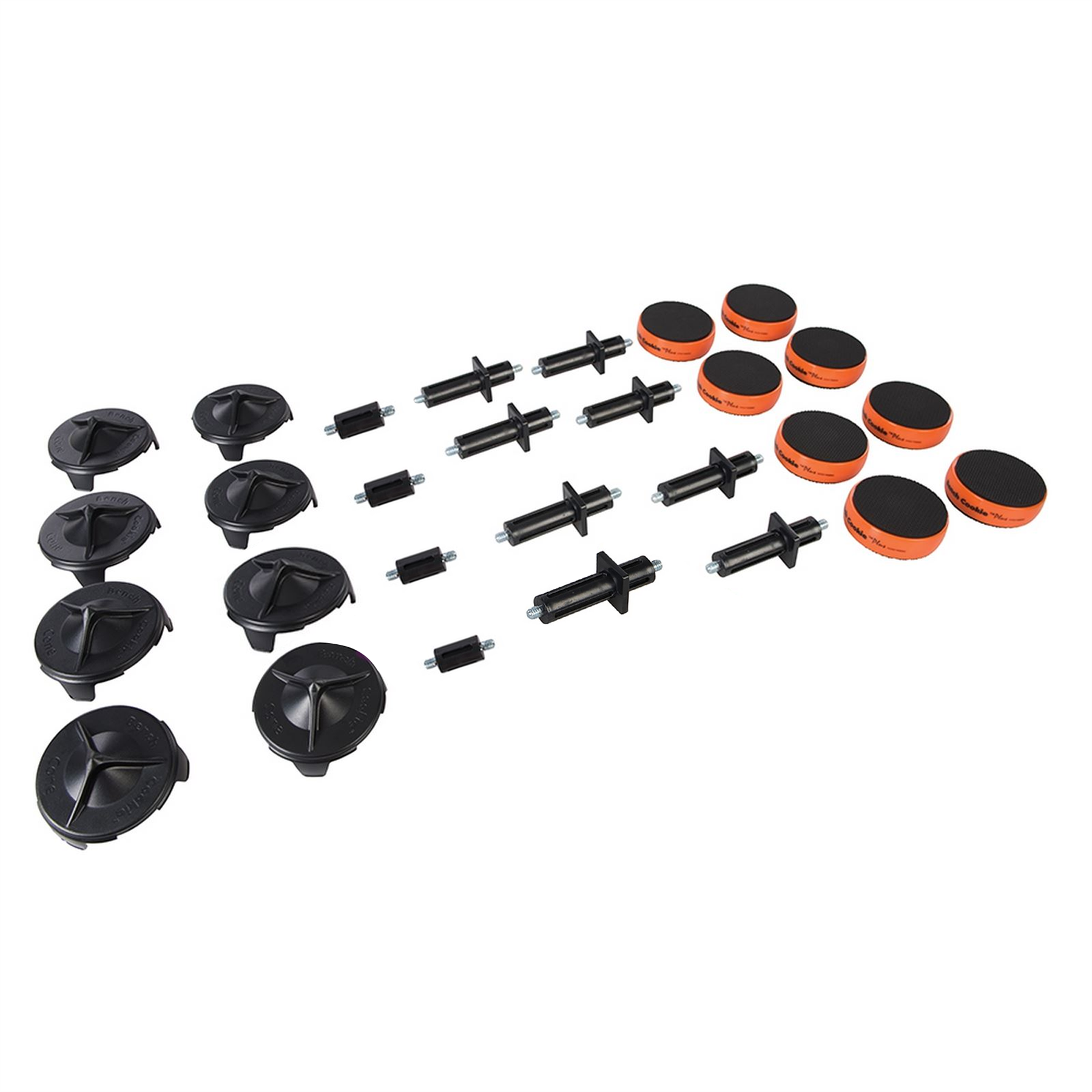 Bench Cookie Plus Master Kit 28Pc For Gripping And Protecting Workpieces