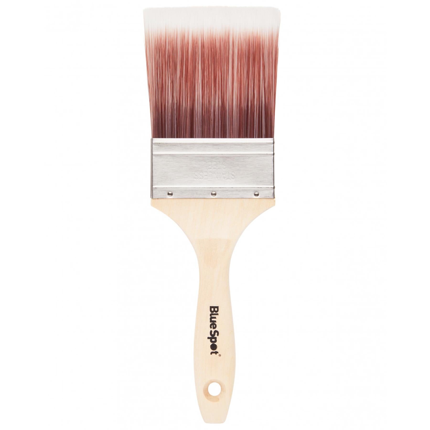 BlueSpot Extra Edge Synthetic Paint Brush 3" 75mm Wooden Handle