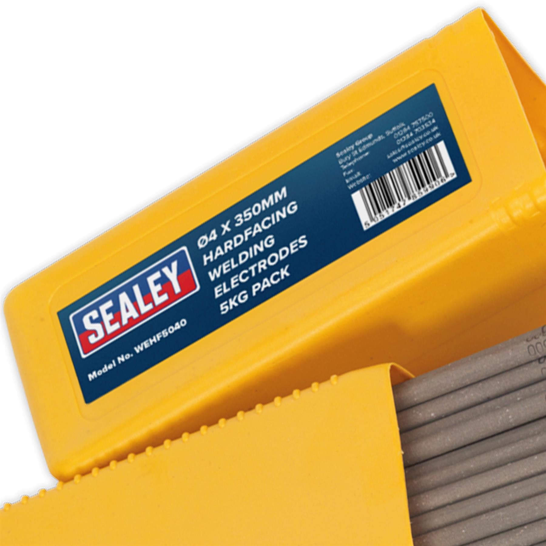 Welding Electrodes Hardfacing 4 x 350mm 5kg Pack.Sealey