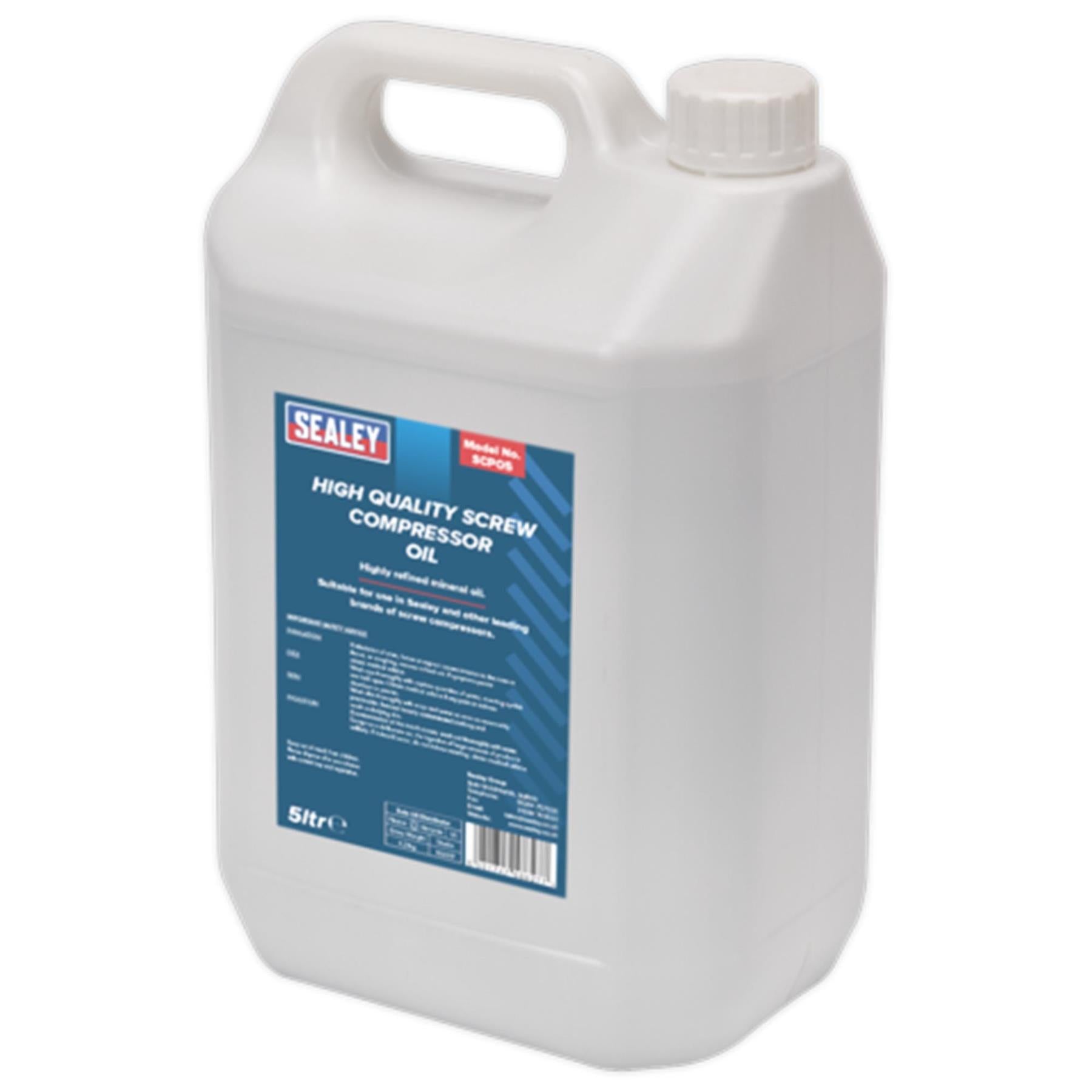 Sealey Screw Compressor Oil 5L