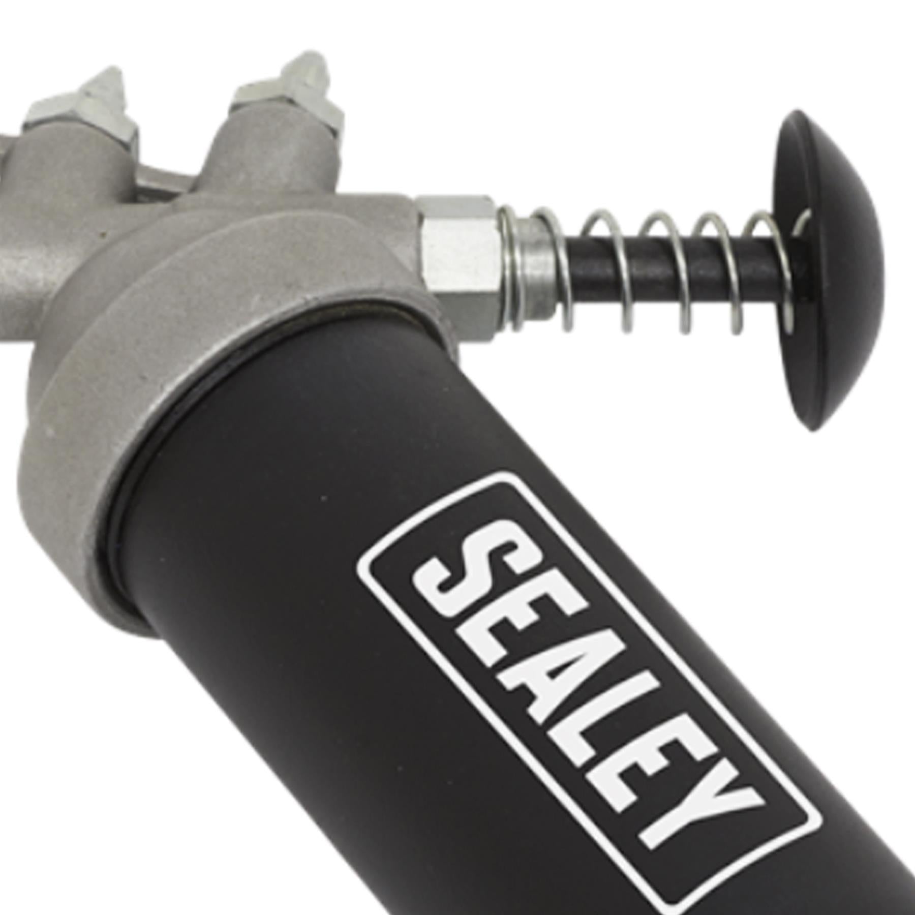 Sealey Push Type Mini Grease Gun With 0.7mm, 1.0mm and 1.4mm Nozzles