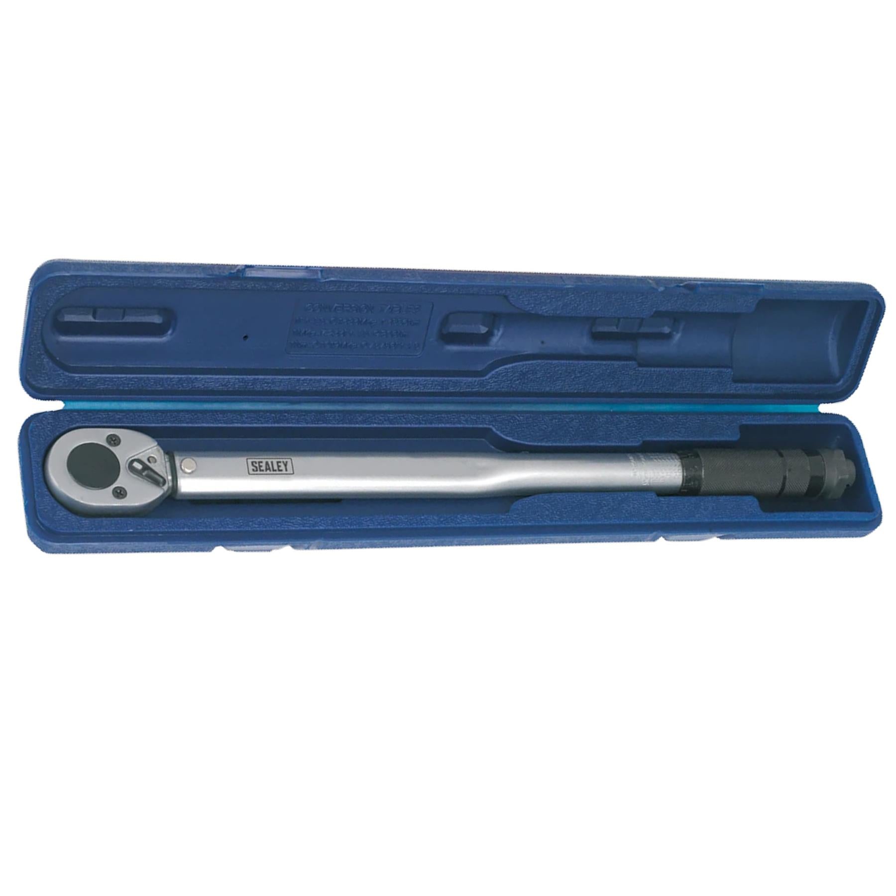 Sealey Micrometer Torque Wrench 1/2"Sq Drive Calibrated