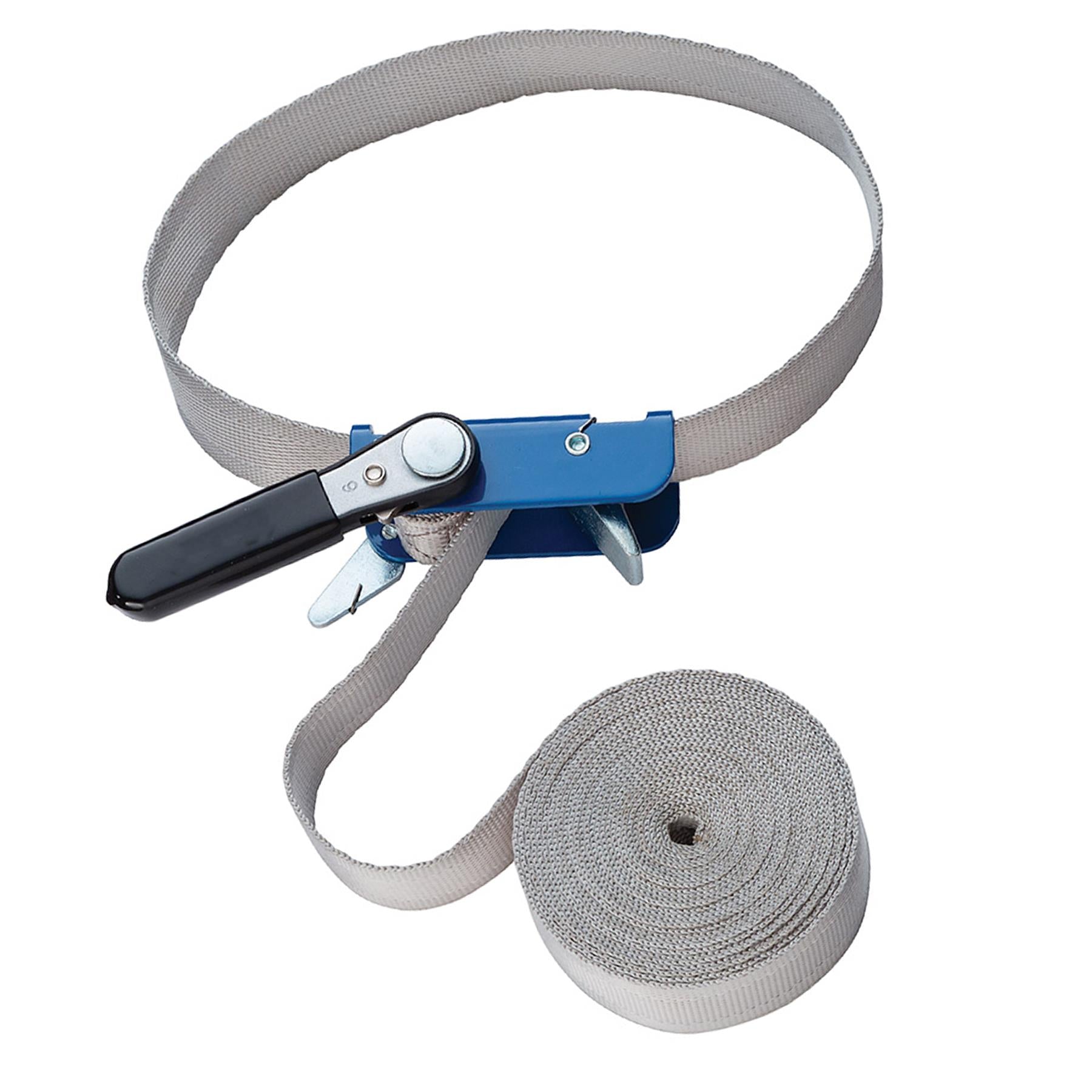 Band Clamp Reinforced Webbing With Ratcheting Handle 25mmx4.58m(1" x 15')