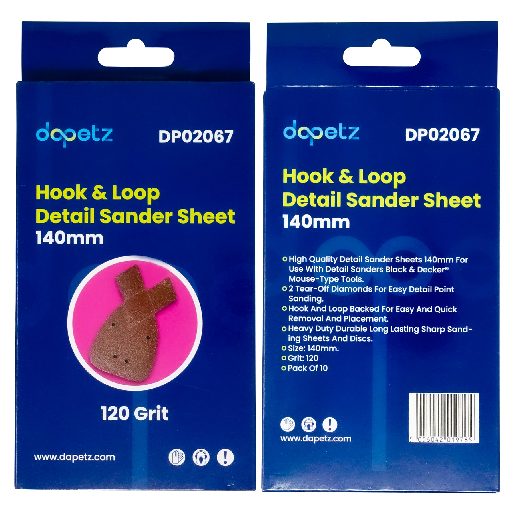 Fit Detail Palm Sander and Decker