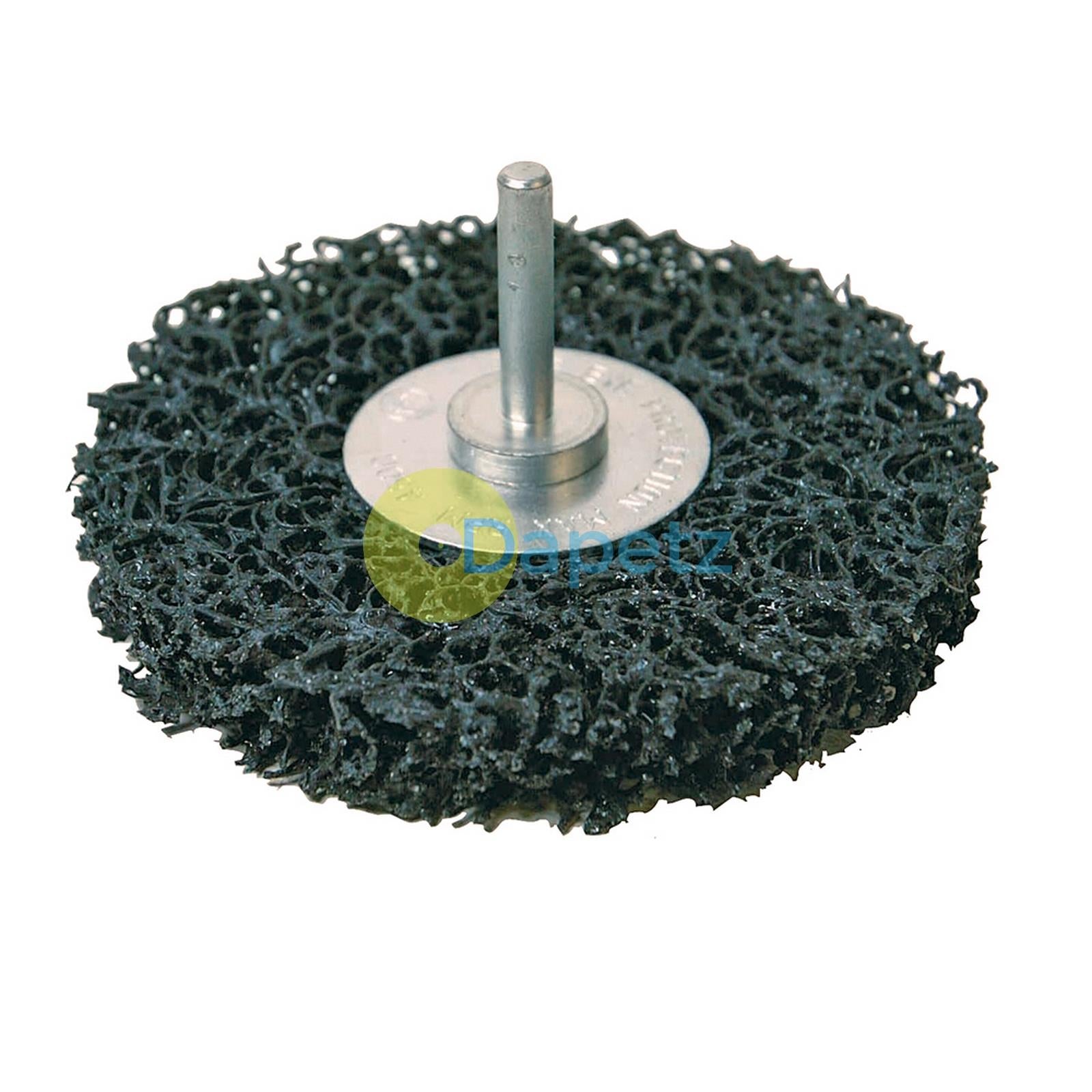 100mm RUST & PAINT REMOVER Heavy Duty Nylon Grinder Wheel/Disc Drill 6mm Shank