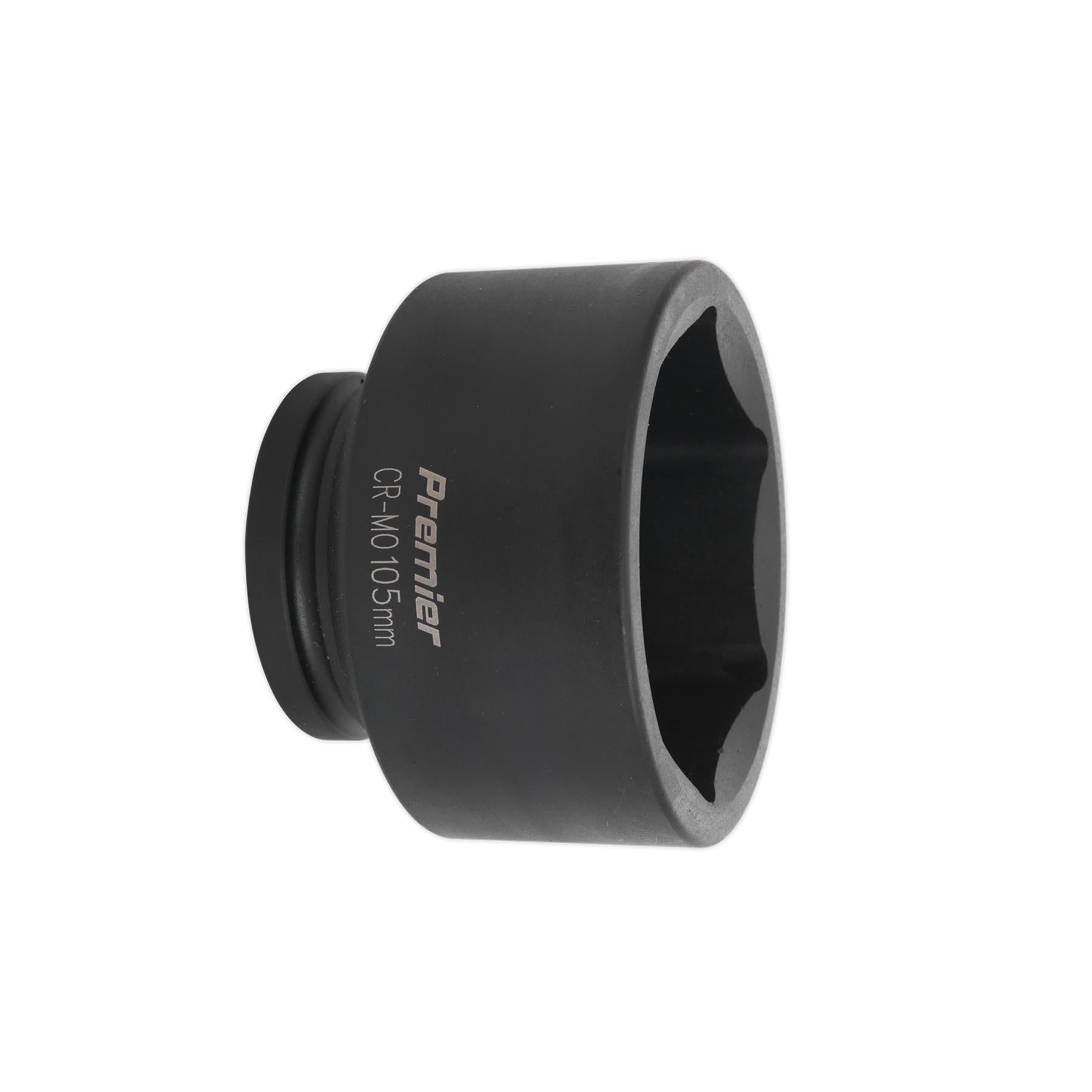Sealey Impact Socket 105mm 1"Sq Drive Chrome Molybdenum Lifetime Guarantee