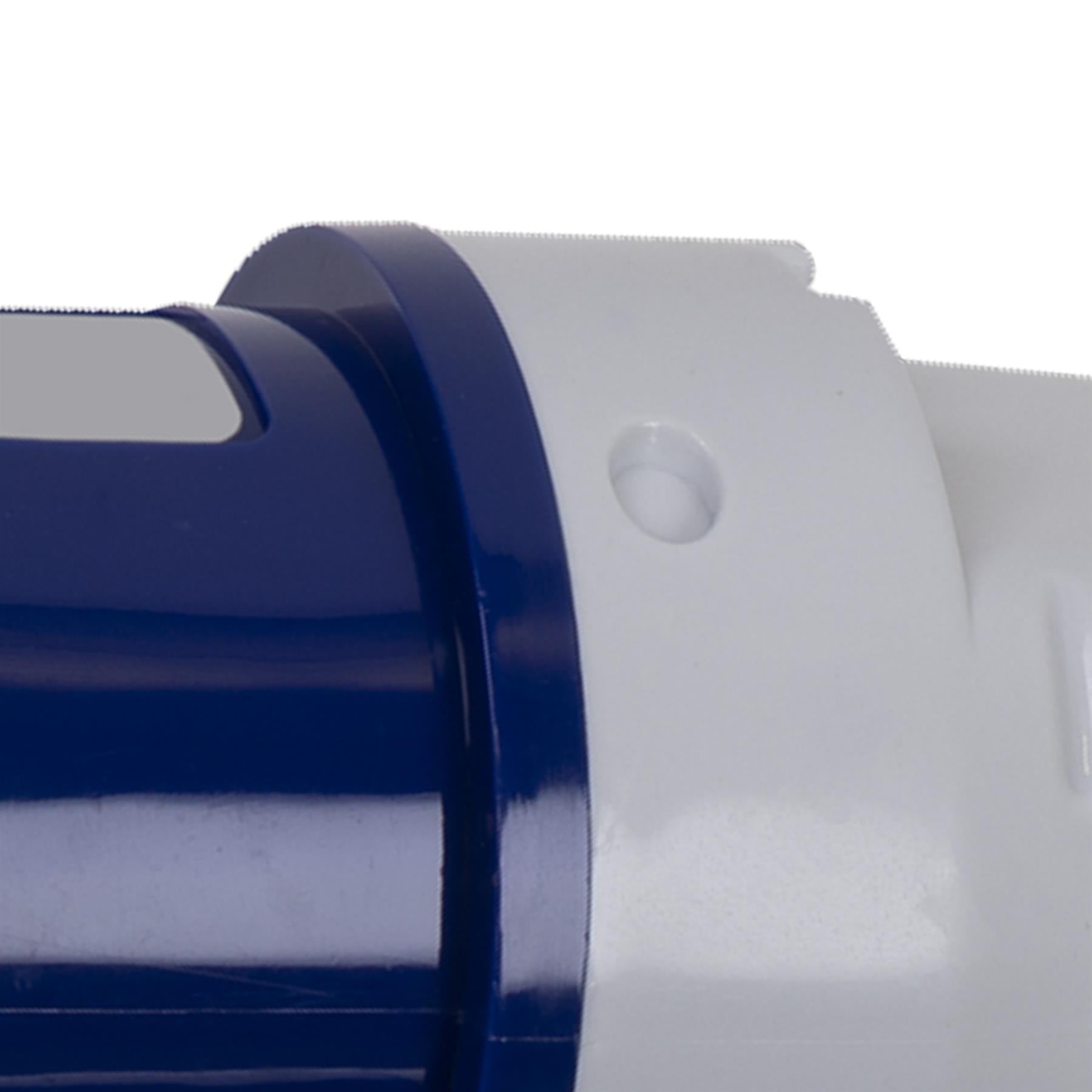 Plug 230V/32A Connector.Tools Blue Socket Extension Leads & Plugs Sealey