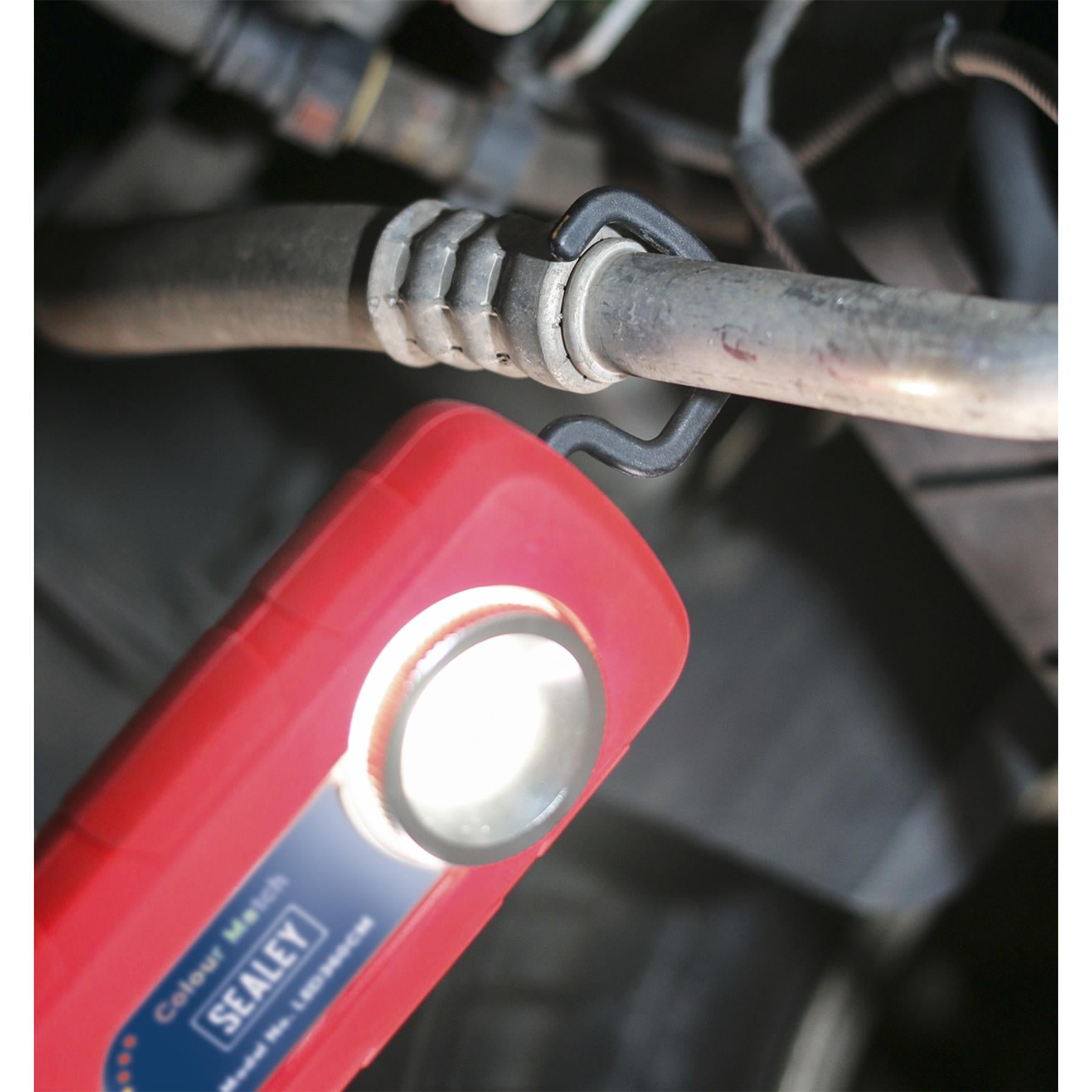 Sealey 360° Rechargeable Inspection Light 5W COB LED Colour Match CRI 96