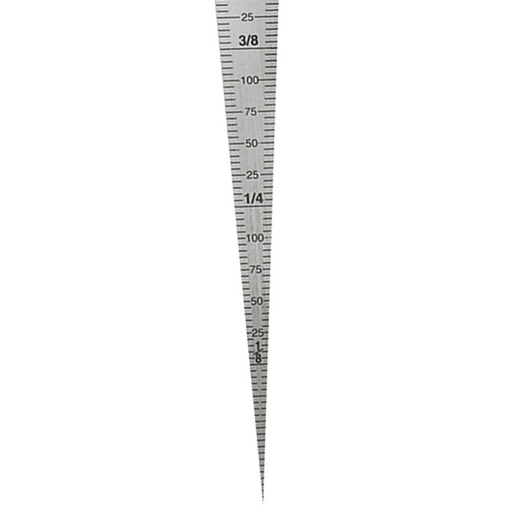 Bore Gauge 1milimeter - 15mm / 1/8" 5/8" Ground And Tempered Stainless Steel Gauge