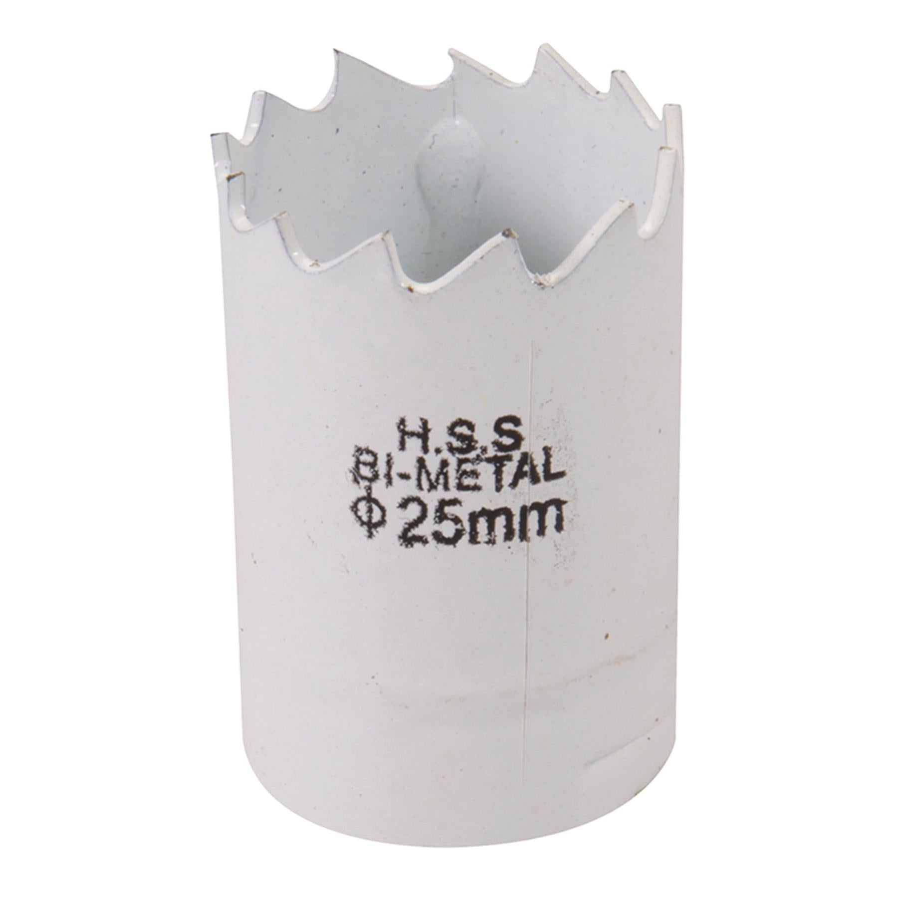 Arbor Included HoleSaw Sets HSS Bi Metal Hole saws Metal Wood Plastic 25mm