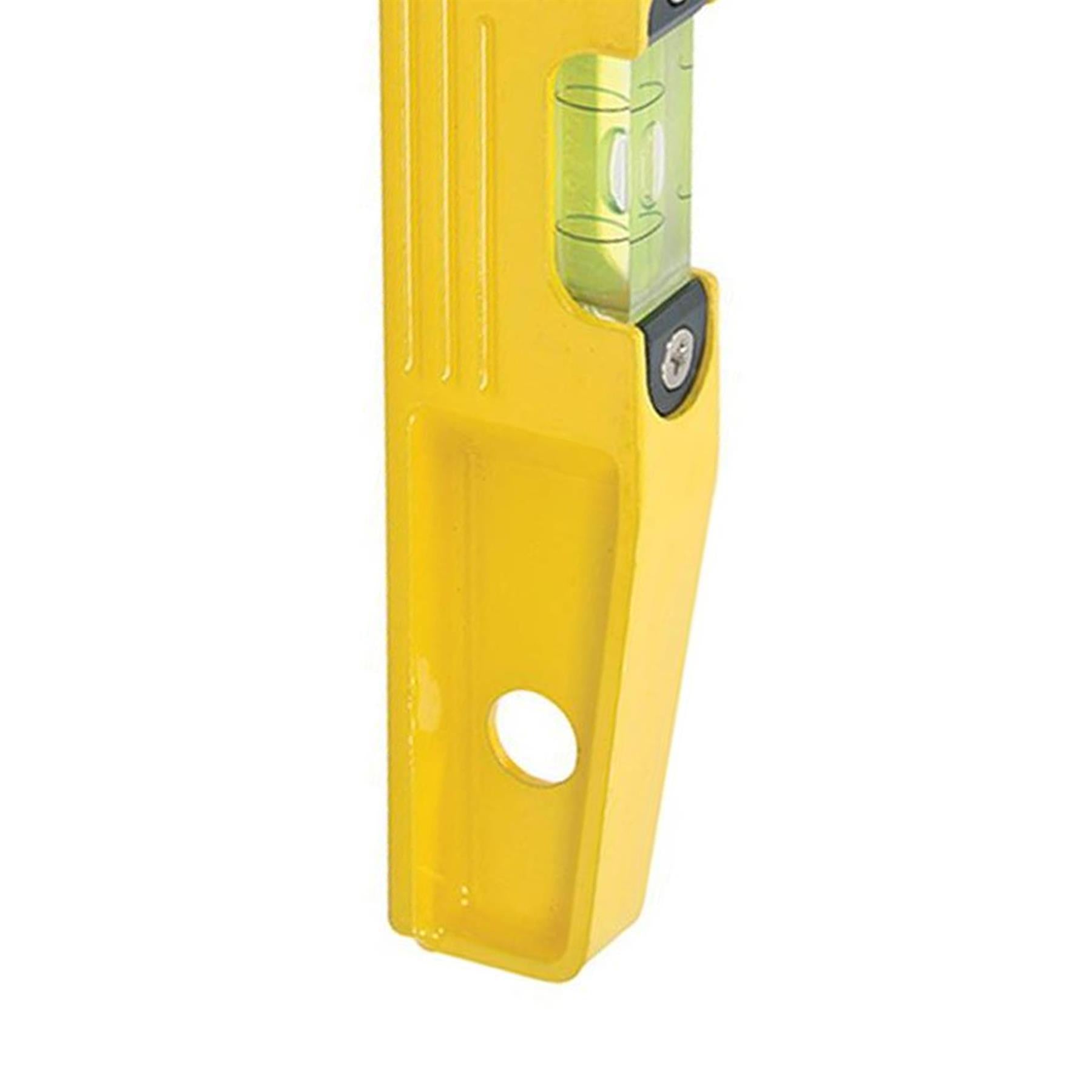 High Visible Magnetic Euro Scaffolders Spirit Level Building Tool 250mm vials
