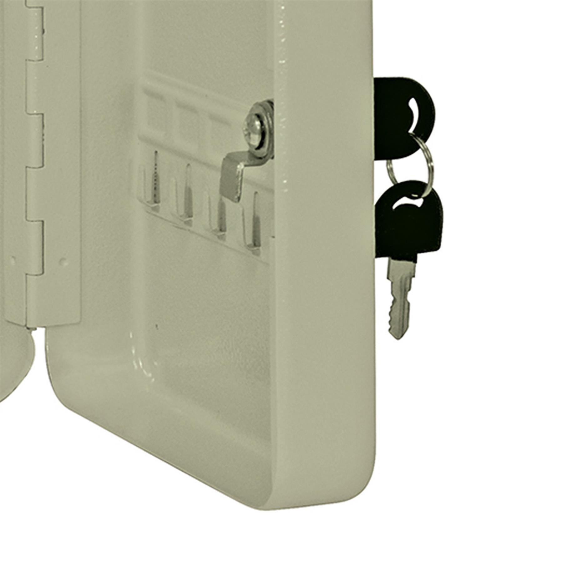 20-Key Cabinet Keyed - 200 X 160 X 75mm Metal Heavy Duty Steel Lockable