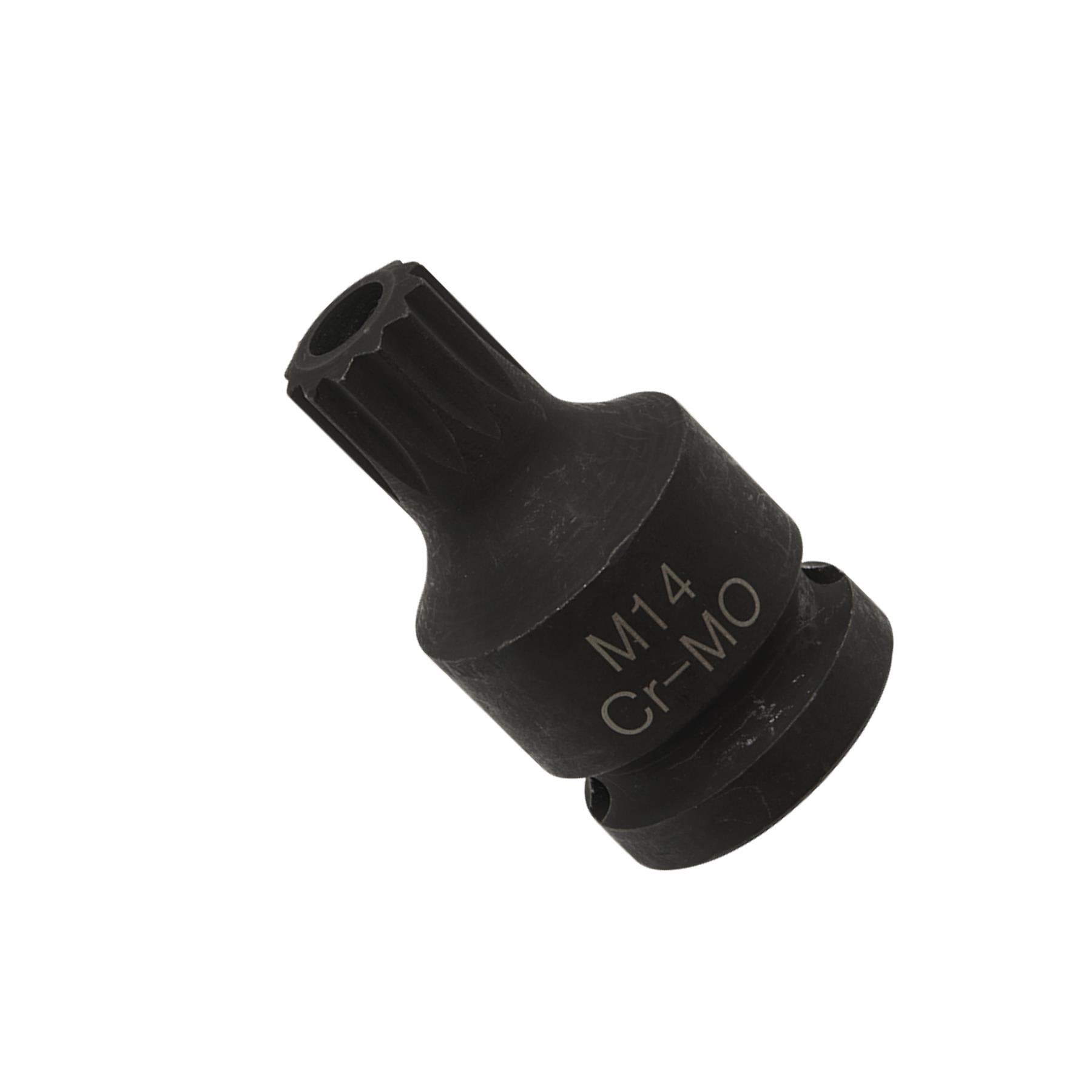 Sealey Brake Caliper Spline Bit Socket M14 1/2"Sq Drive Chrome Molybdenum