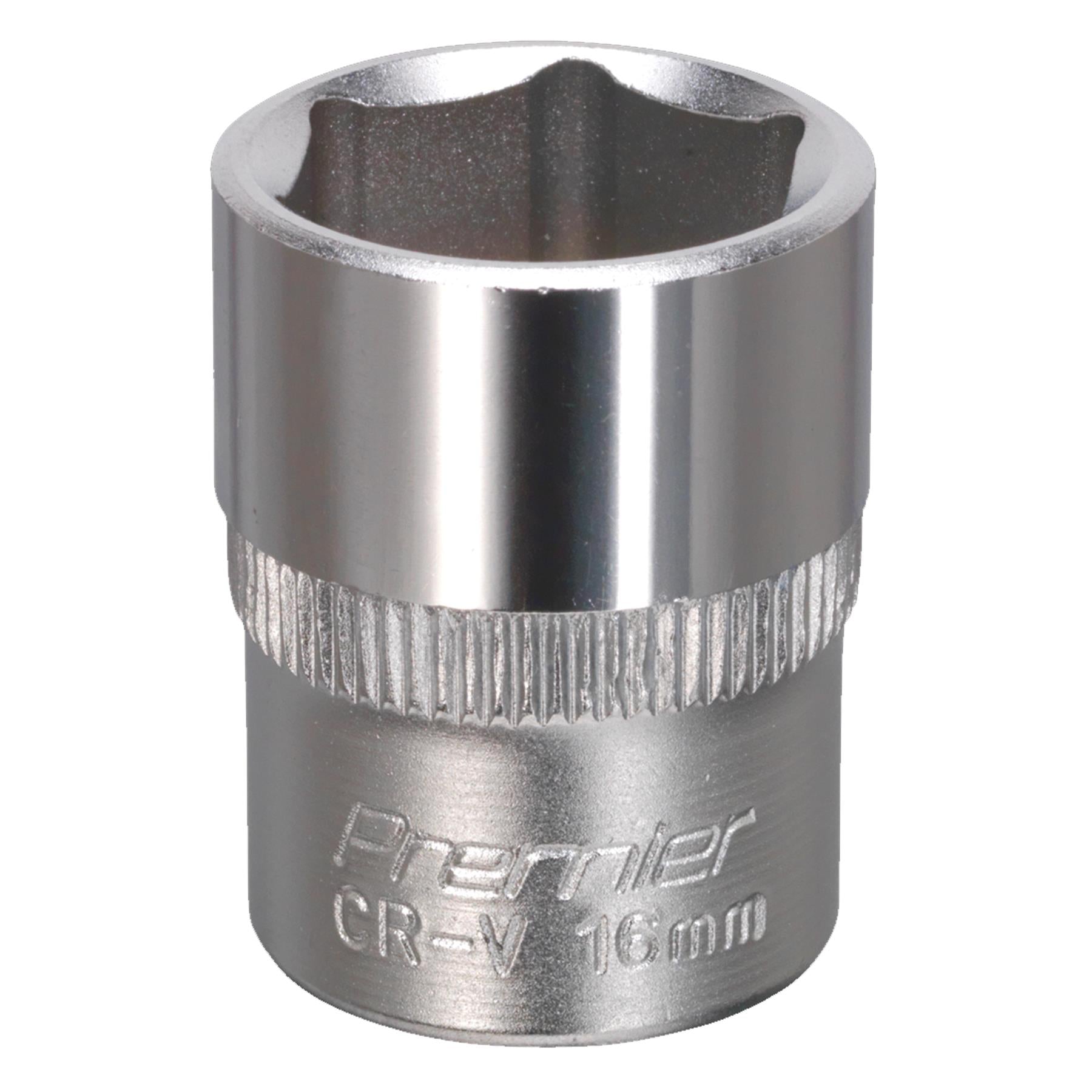 Sealey WallDrive Socket 16mm 3/8"Sq Drive