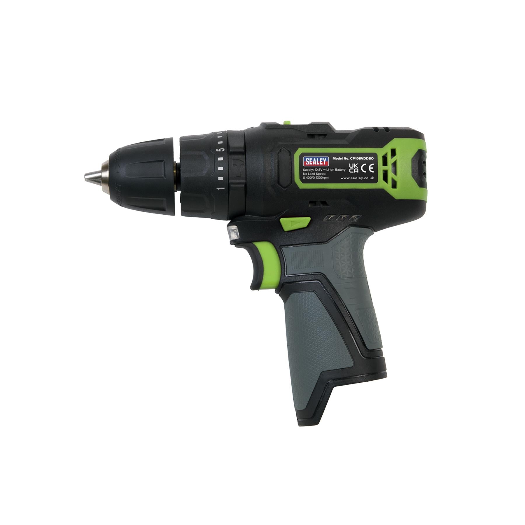 Sealey Cordless Hammer Drill/Driver Ø10mm 10.8V 2Ah