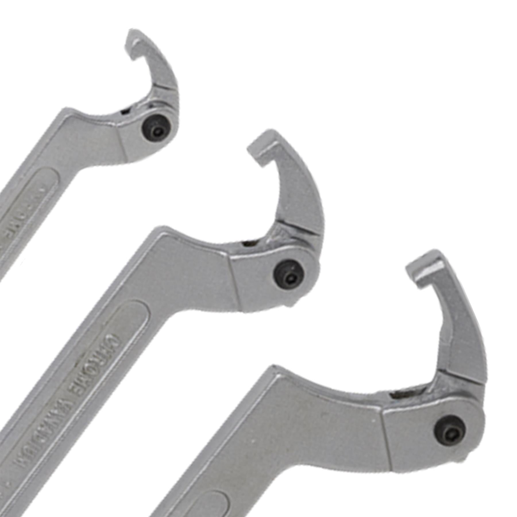 Sealey Adjustable C-Spanner - Hook & Pin Wrench Set 11pc