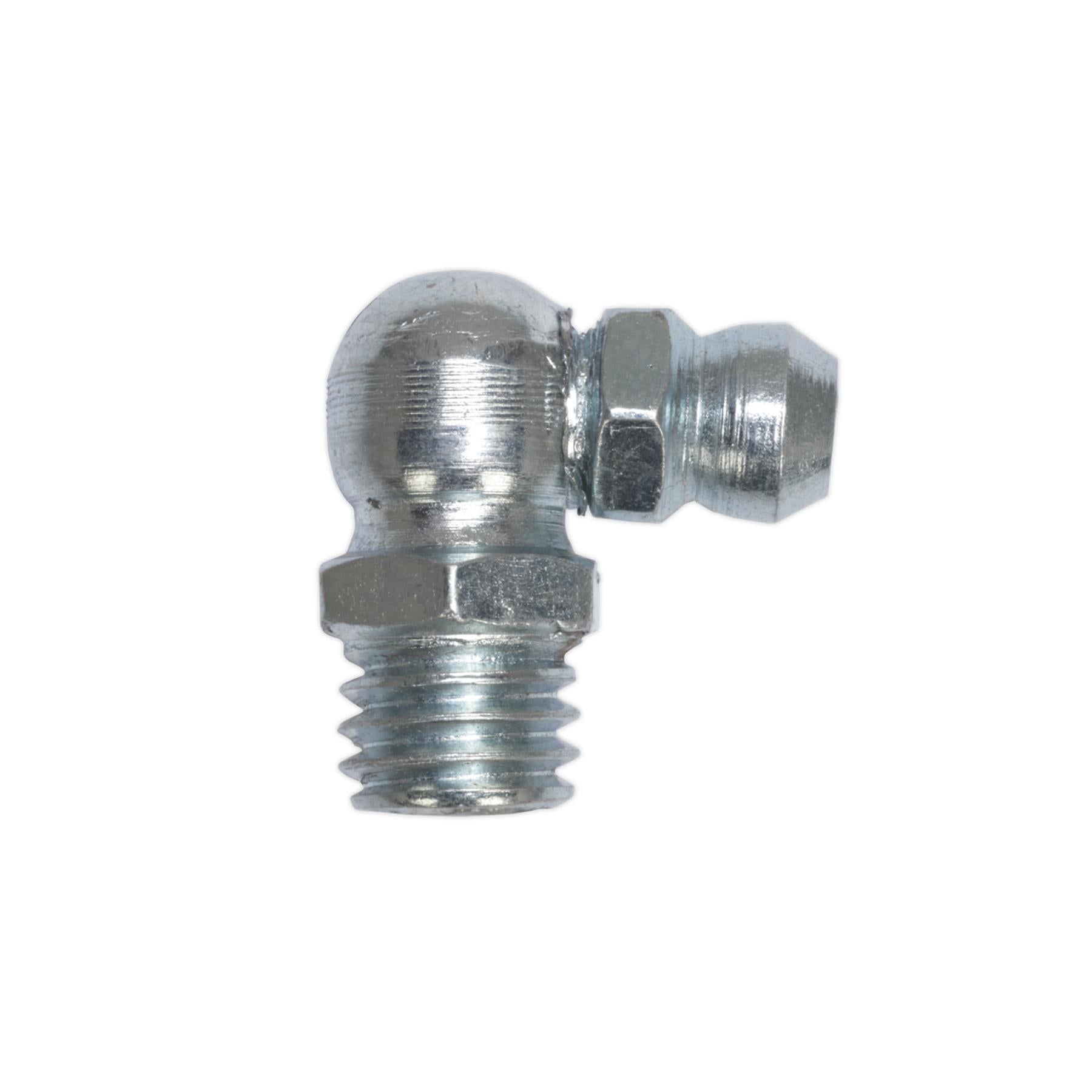 Sealey Grease Nipple 90° 1/4"UNF Pack of 25