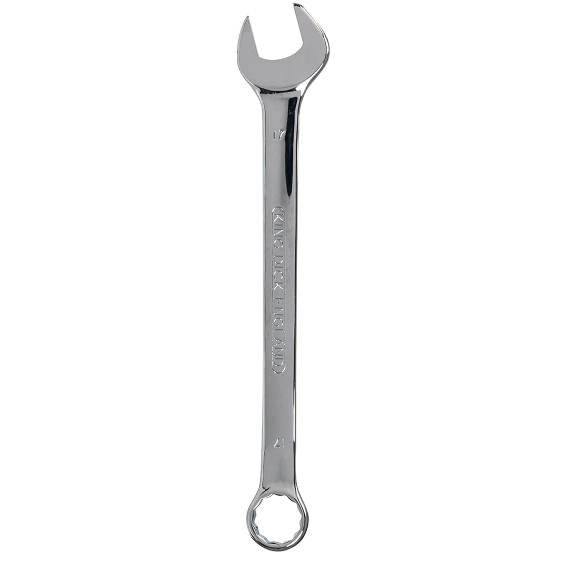 King Dick metric 17 MM polished chrome combination spanner wrenches spanners