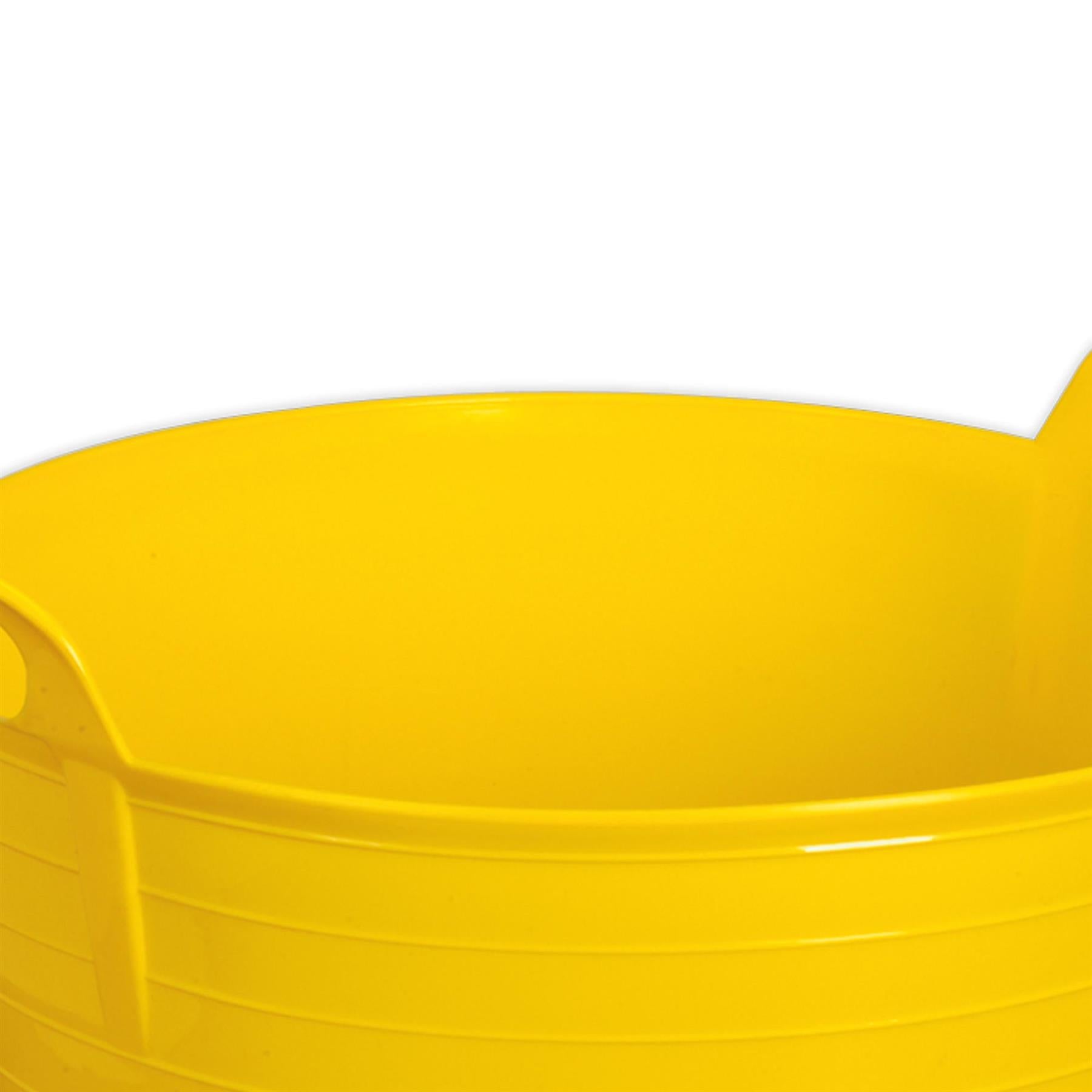 Sealey Heavy-Duty Flexi Tub 40L - Yellow
