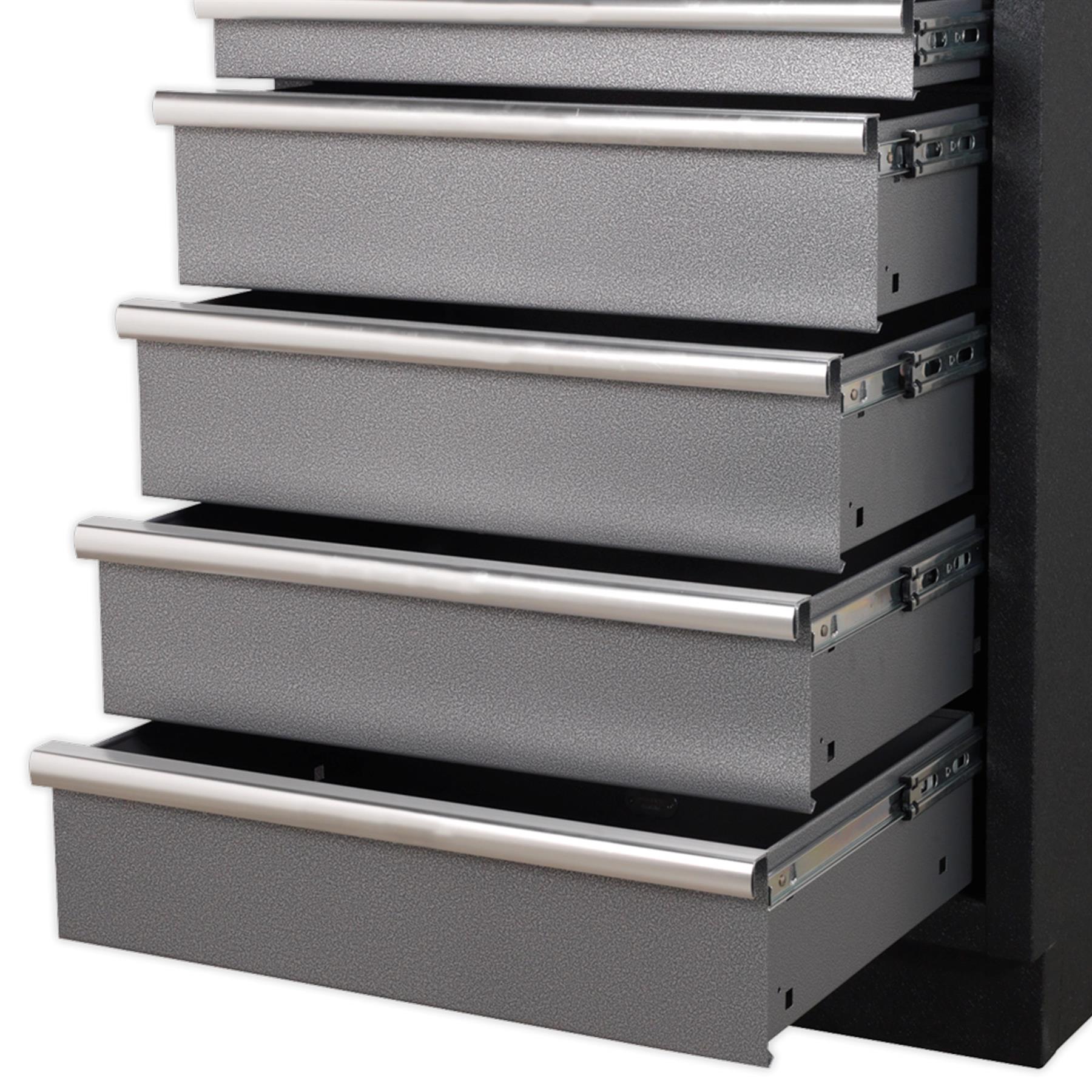 Sealey Modular 5 Drawer Cabinet High Quality lock with two keys. 680mm
