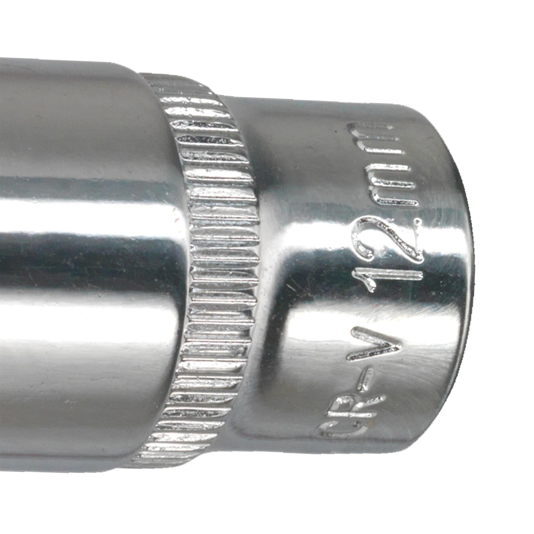Sealey WallDrive Socket 12mm 1/4"Sq Drive Fully Polished