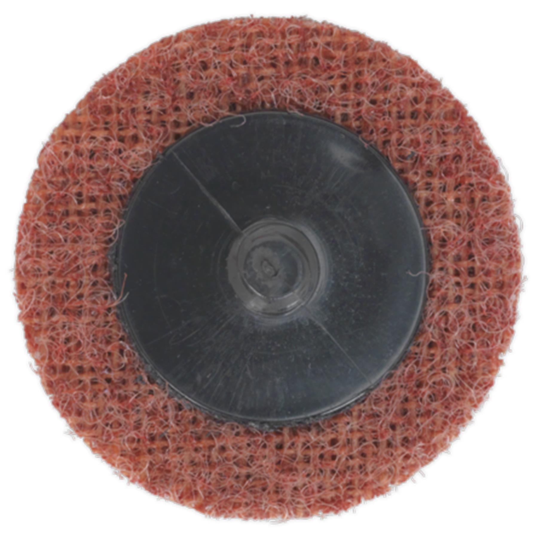 Sealey Quick-Change Preparation Pad 50mm Medium Pack of 10