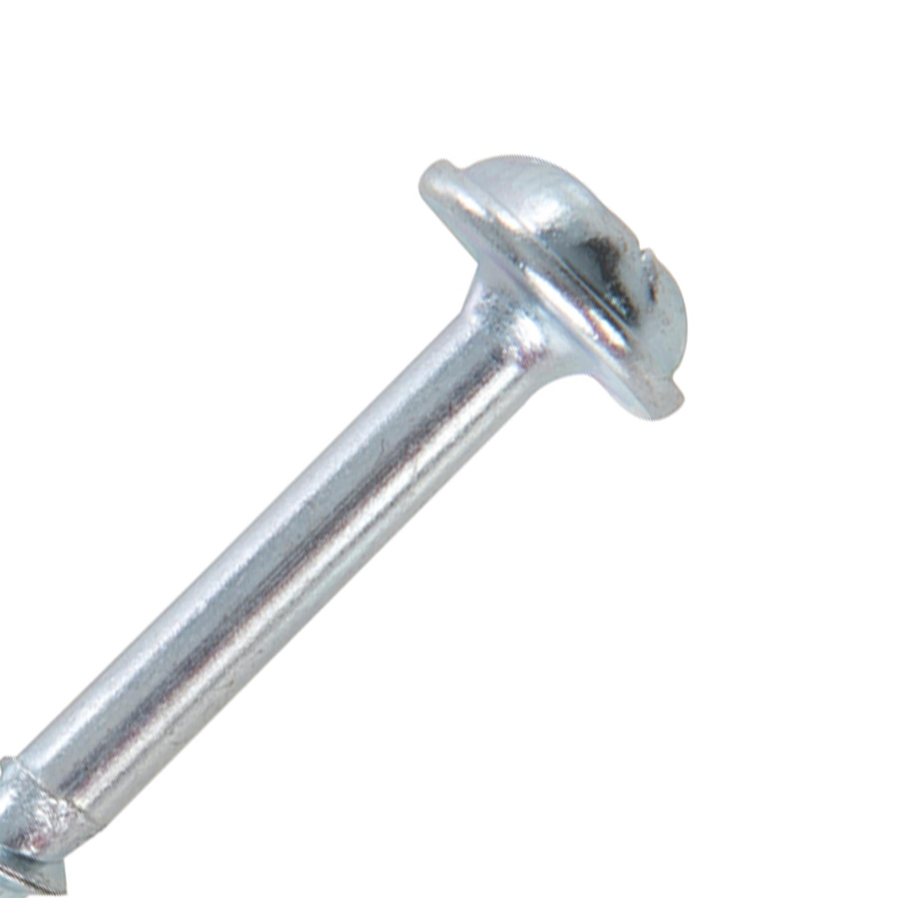 Zinc Pocket-Hole Screws Washer Head Coarse Thread Rust Resistant- 8x1-1/2" 100pk