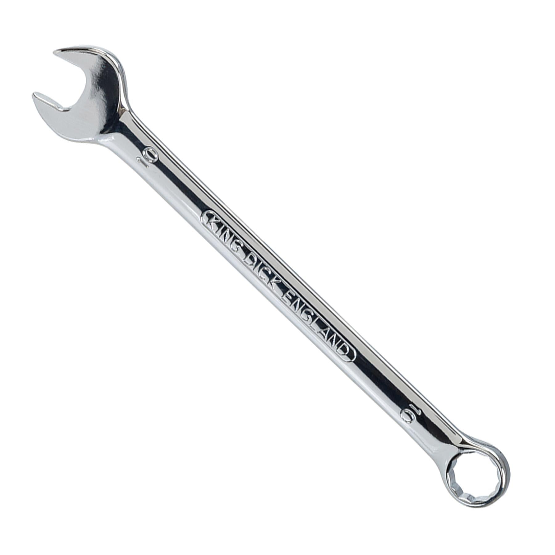 King Dick metric 10 MM polished chrome combination spanner wrenches spanners
