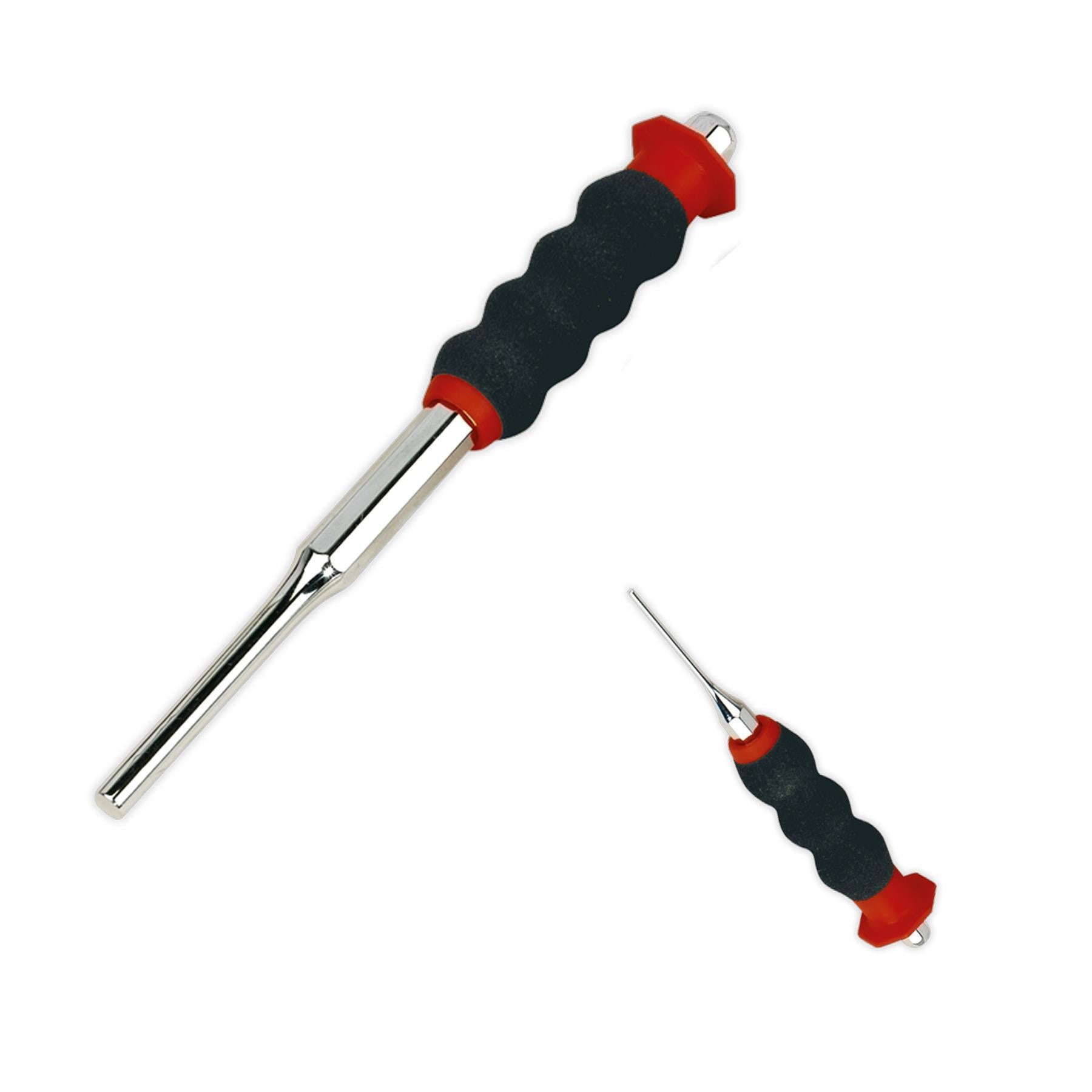 Sealey Sheathed Parallel Pin Punch Set 7pc 2-8mm