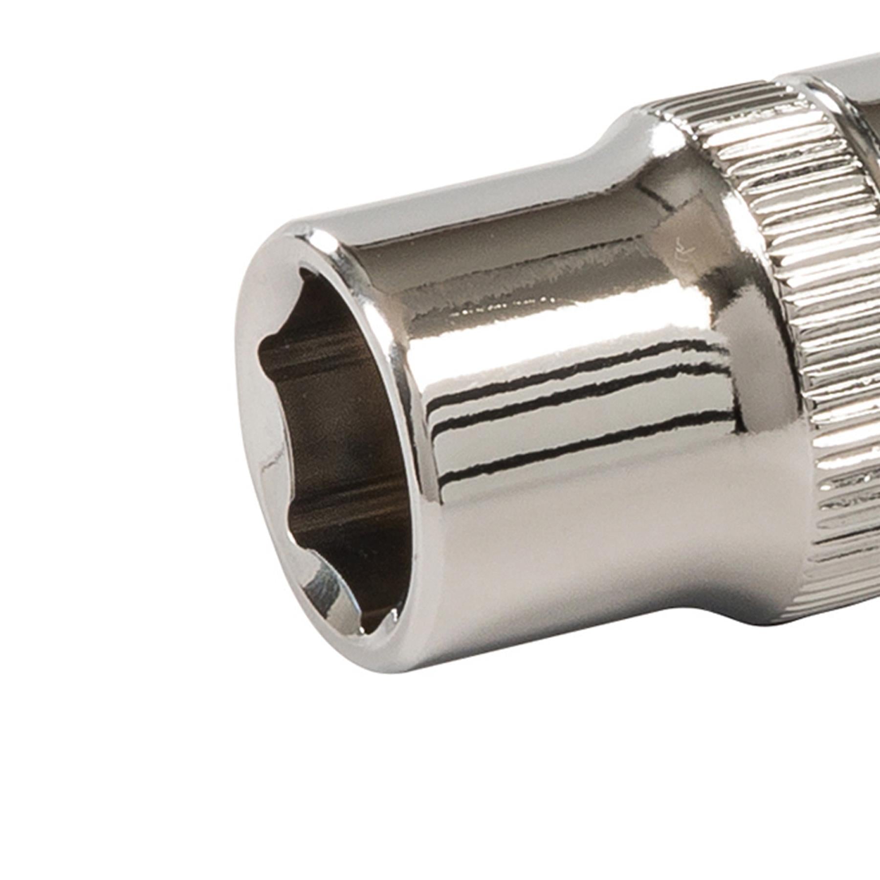 Socket 1/2" Drive Metric Hex Square 13mm Individual Hex Polished Crv Quality