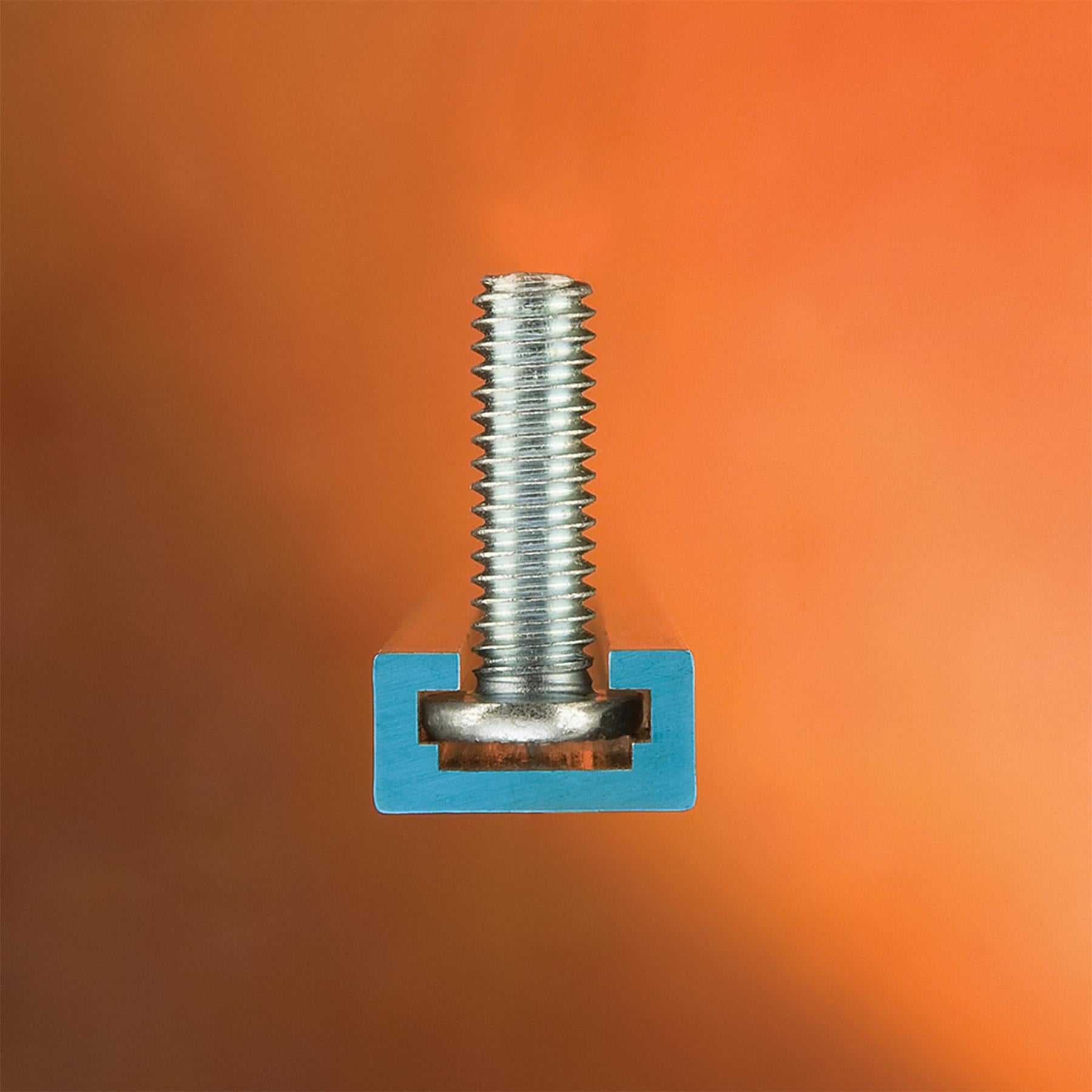 Universal T-Track Set With Unique Stacked Slot Design 17Pc 1219mm (4") 679127
