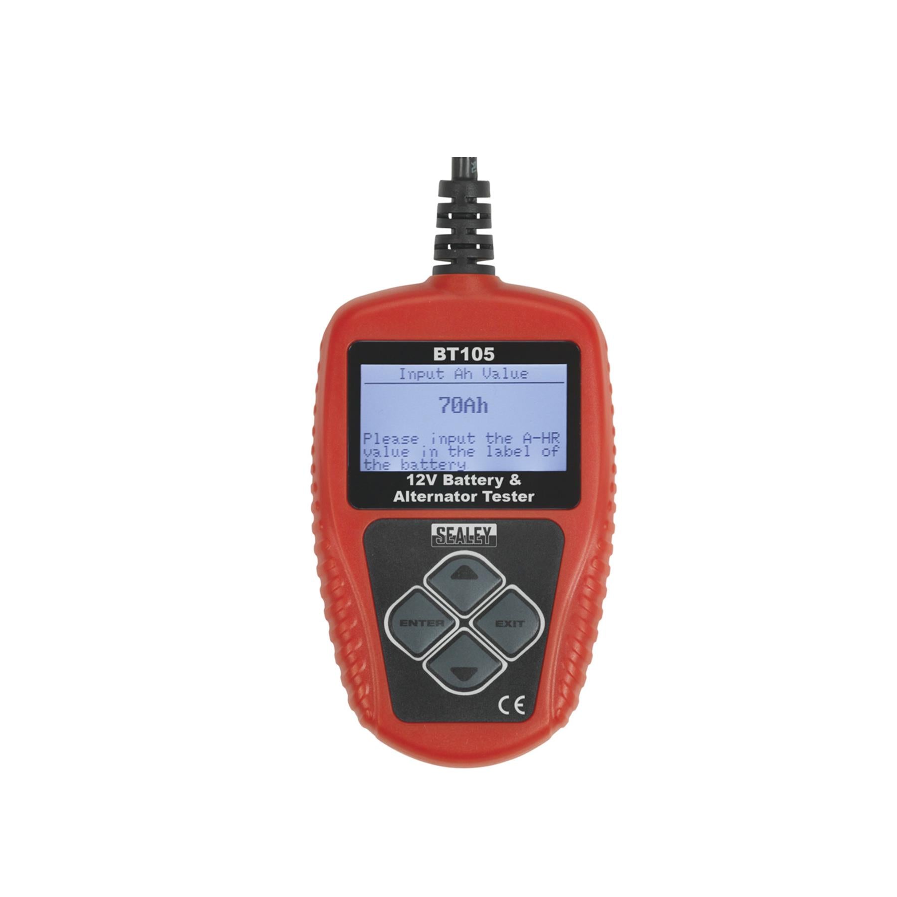 Sealey Digital Battery & Alternator Tester 12V