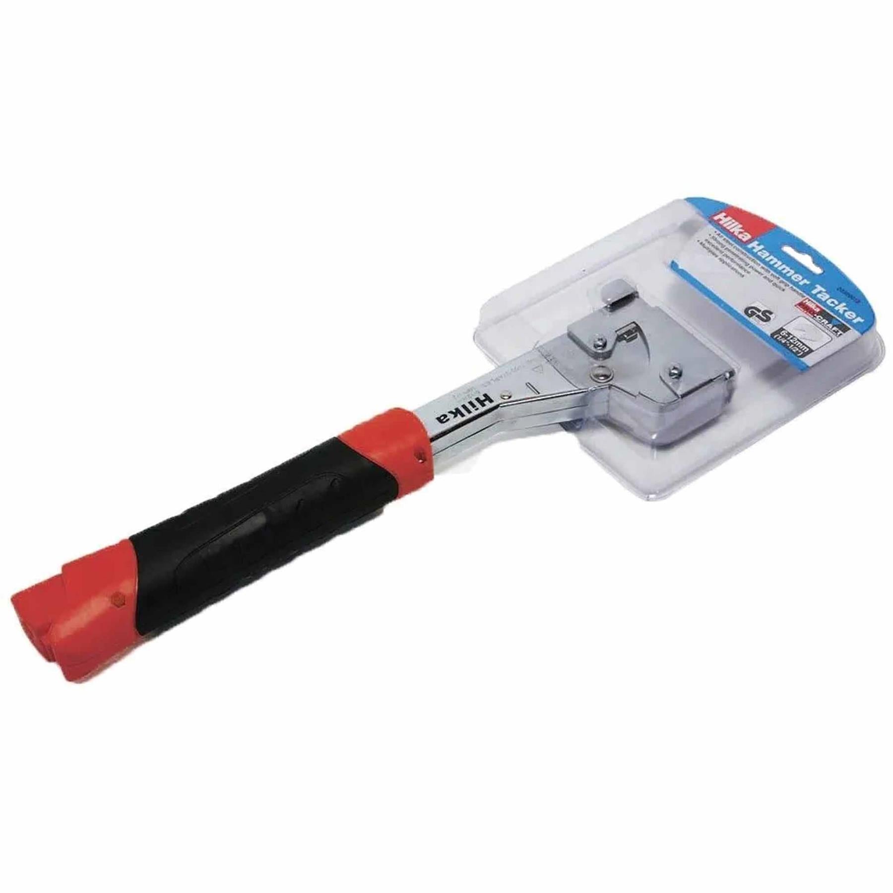 Professional Hammer Tacker Slammer One Handed Staple Gun + Staples
