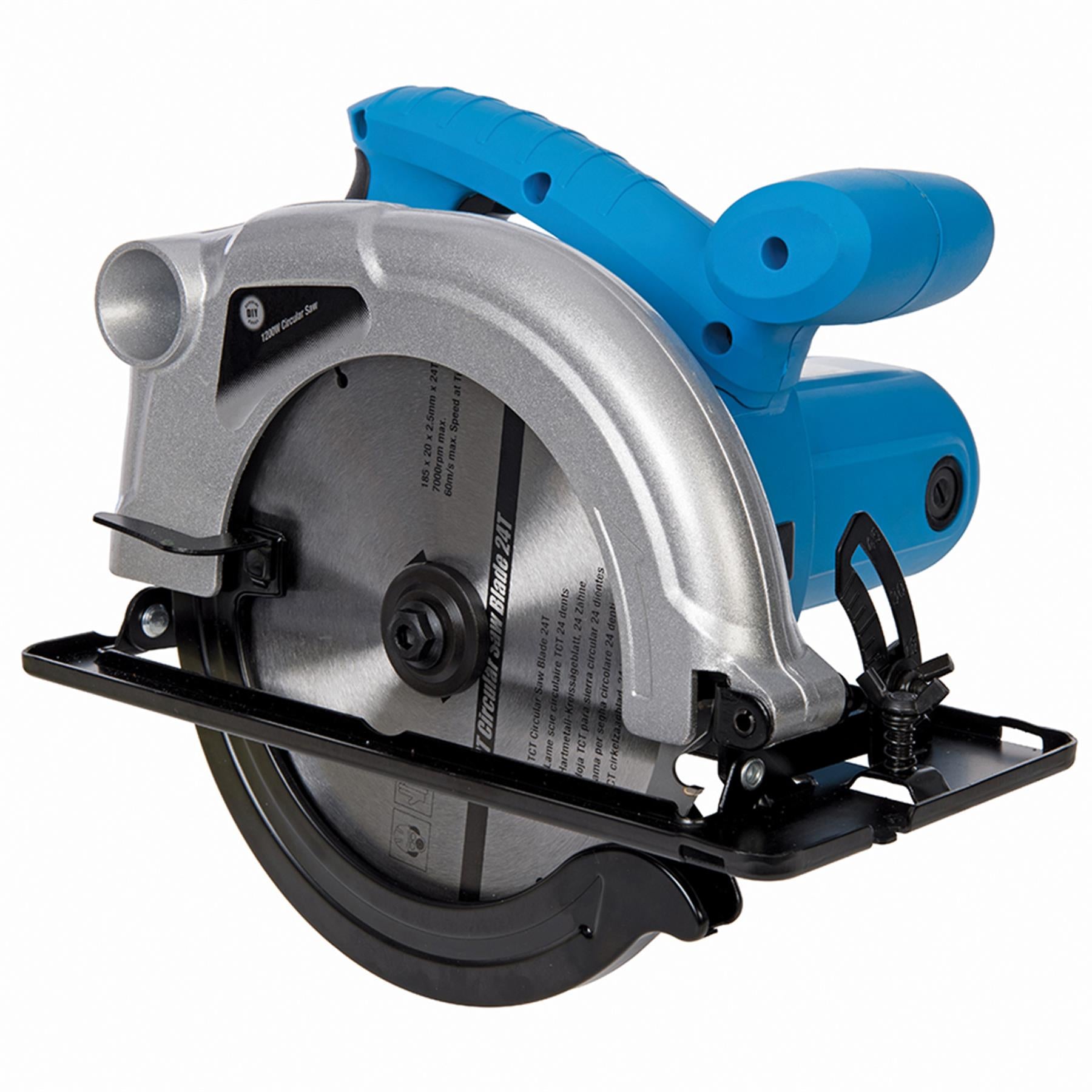 Heavy Duty 240V DIY 1200W Circular Saw 185mm Woodwork Construction Power Tool