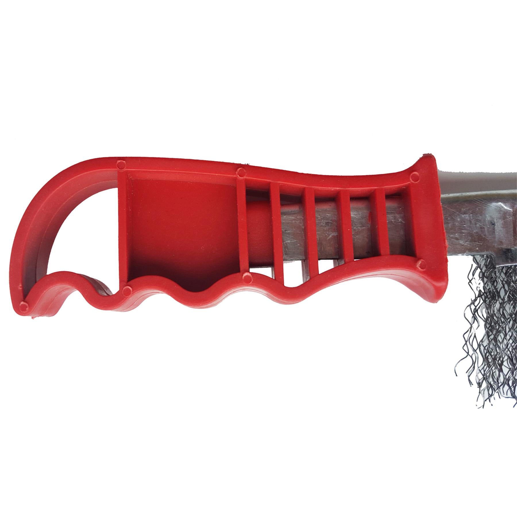 Hand Wire Brush Set 265mm / 125mm 3-Piece Set 1 Steel Brush, 1 Brass Brush, 1 Stainless Steel Brush