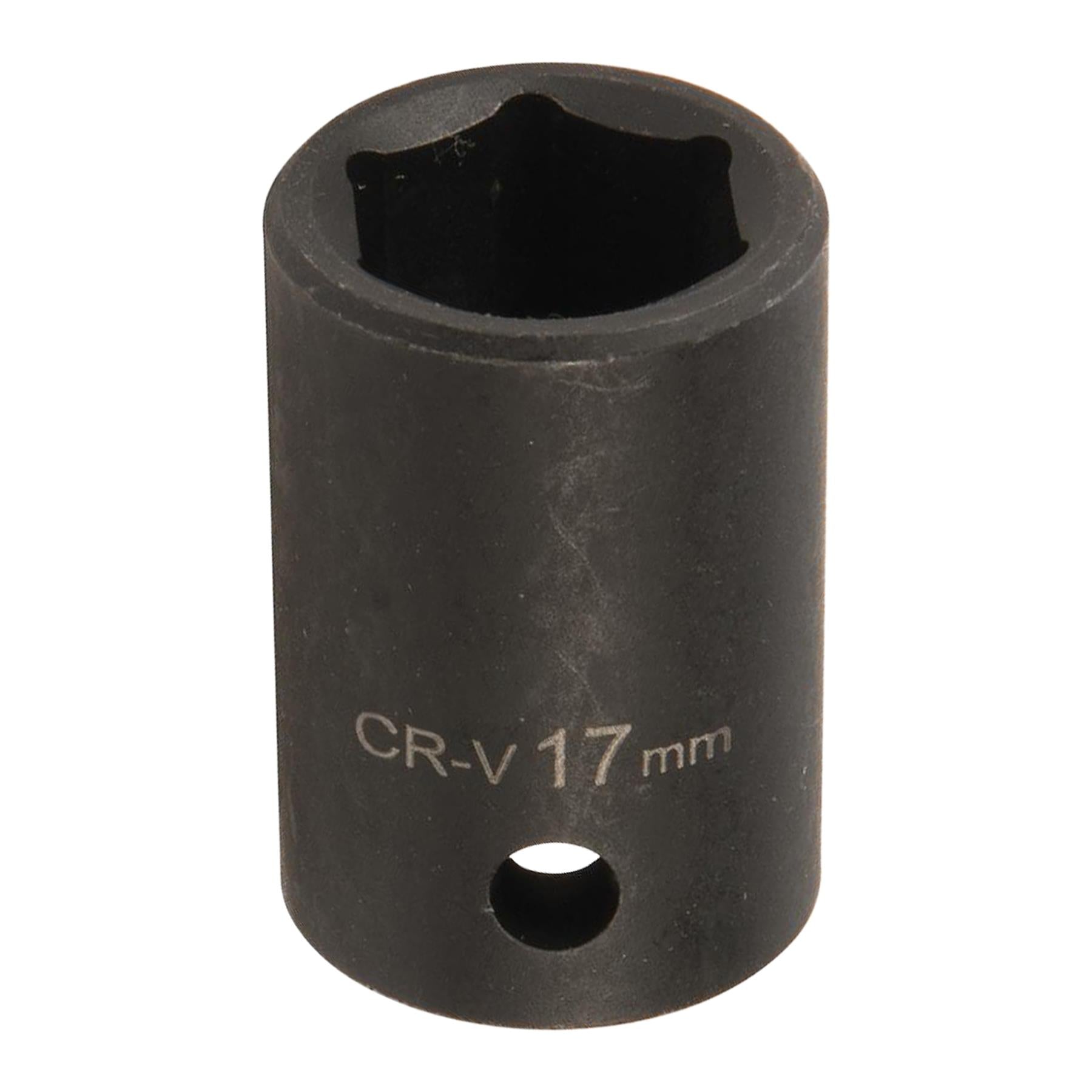 Impact Socket 1/2" Drive 6pt Metric 6 Point Hex Corrotion Resistant Sockets 17mm