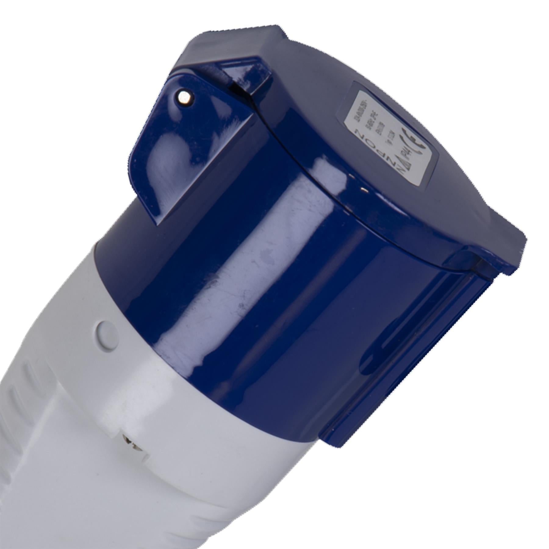 Plug 230V/32A Connector.Tools Blue Socket Extension Leads & Plugs Sealey