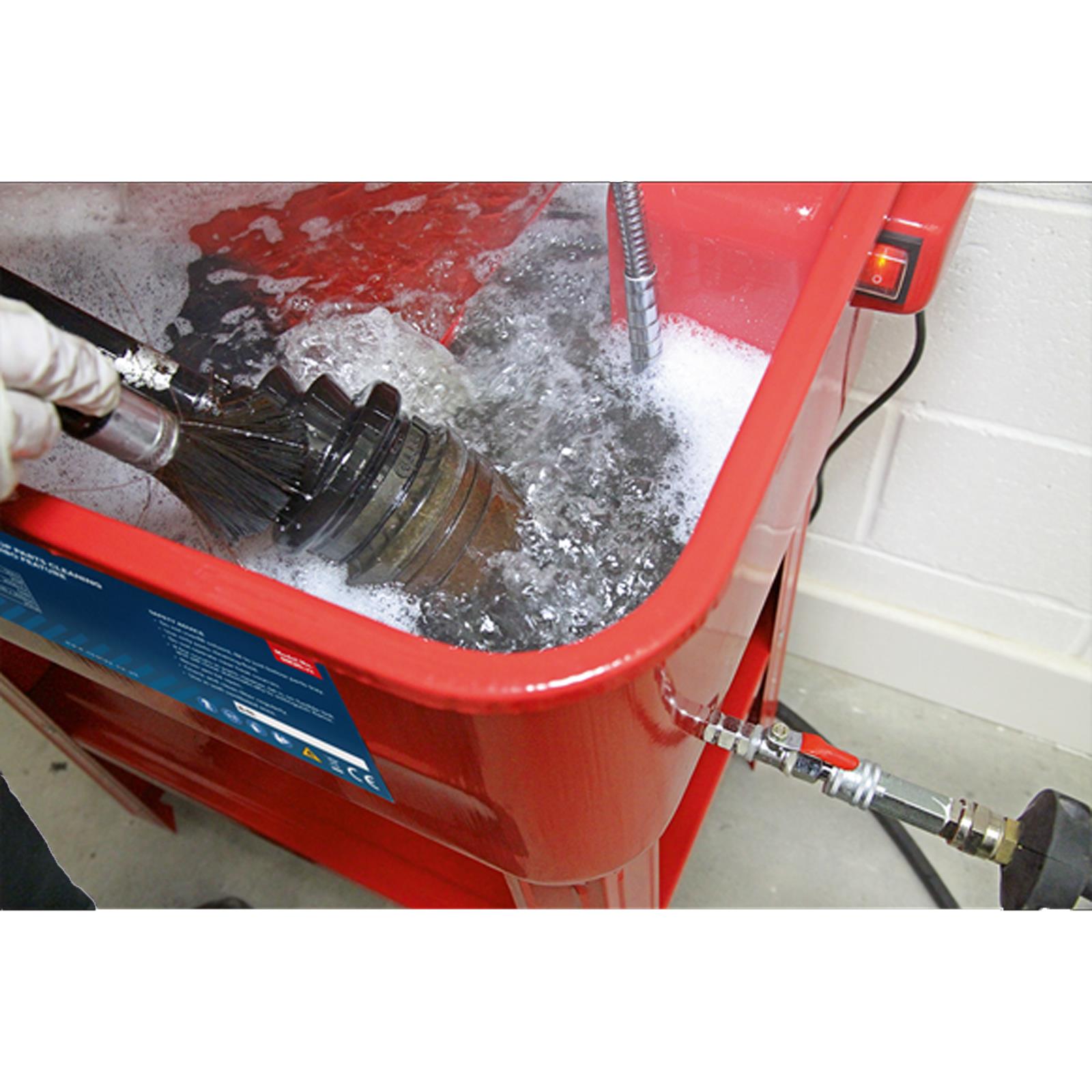 Sealey SM20 Heavy Duty Parts Cleaning Tank Washer with Turbo Feature 230V