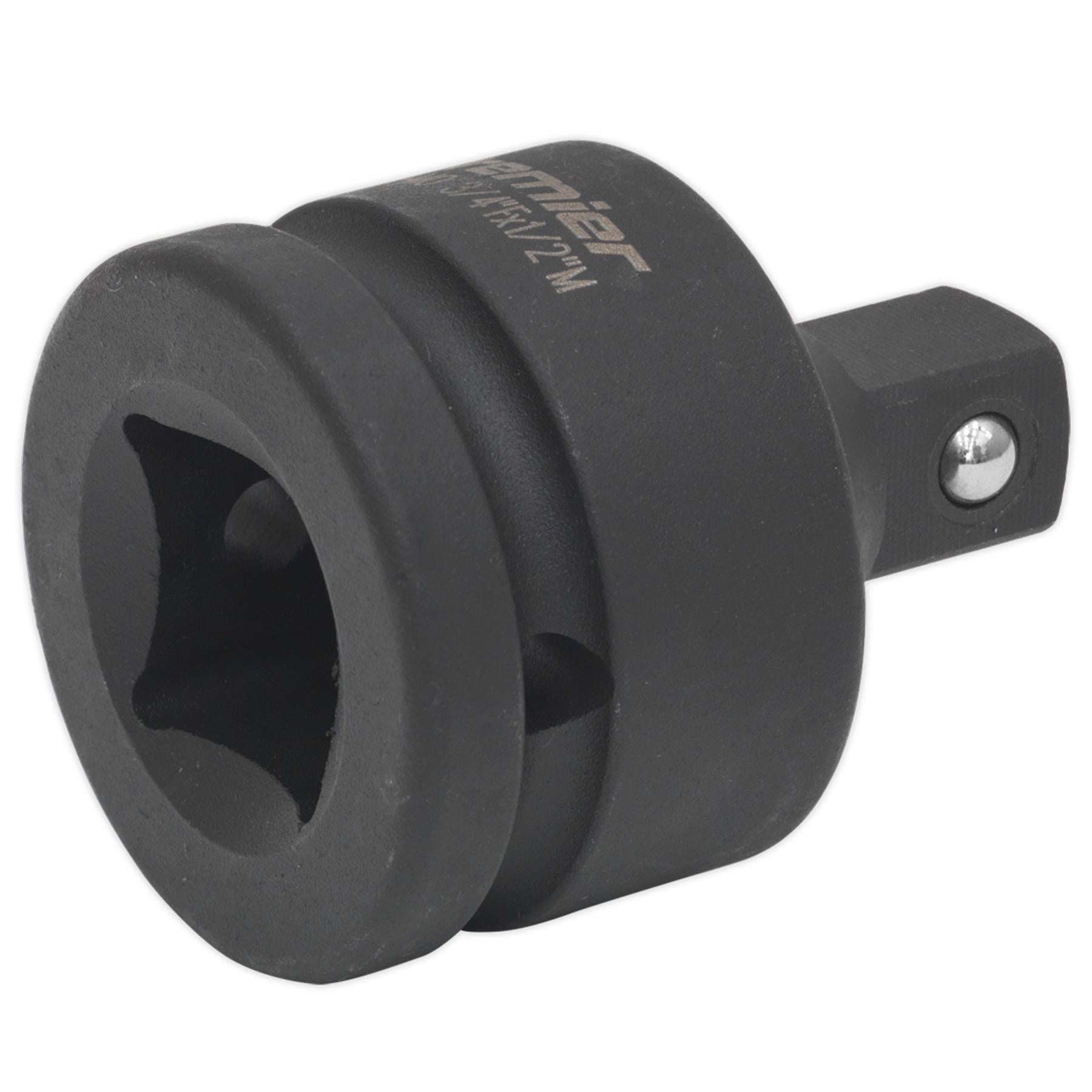 Sealey Impact Adaptor 3/4"Sq Drive Female - 1/2"Sq Drive Male