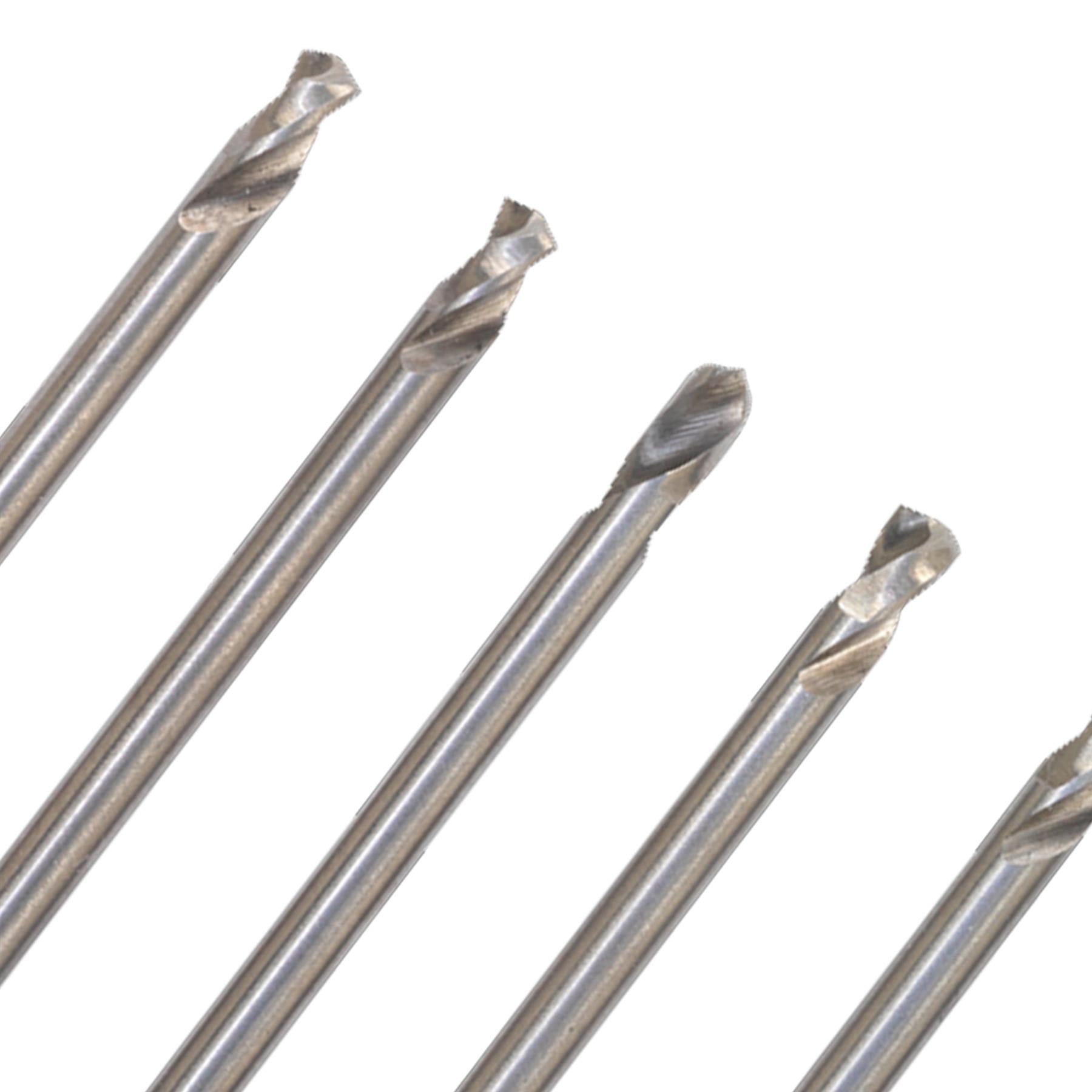 Sealey Double End Drill Bit Set 10pc 1/8" High-speed steel