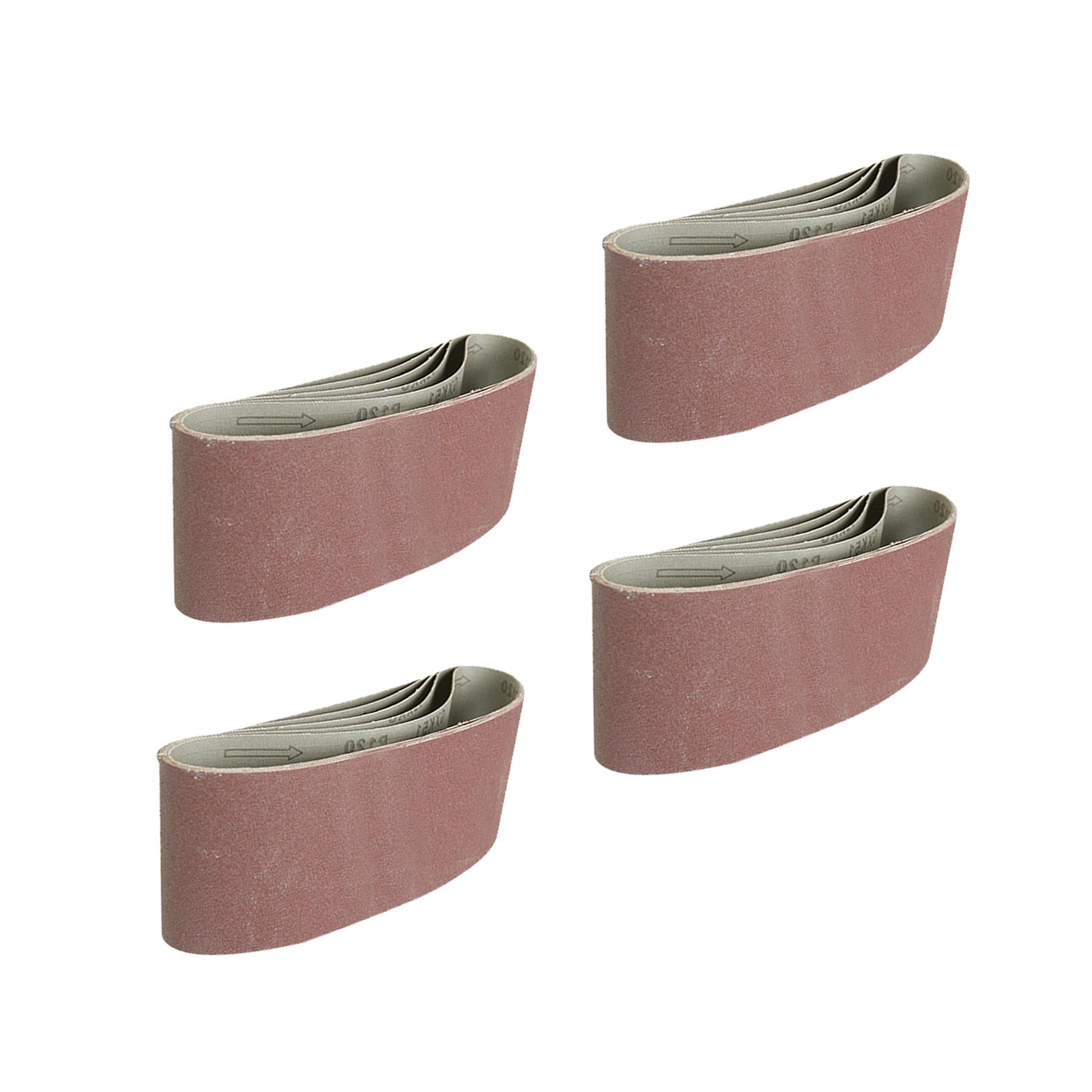 20 X New 610mm X 100mm 120 Grit Fine Sander Sanding Belts With Extra Top-Skive