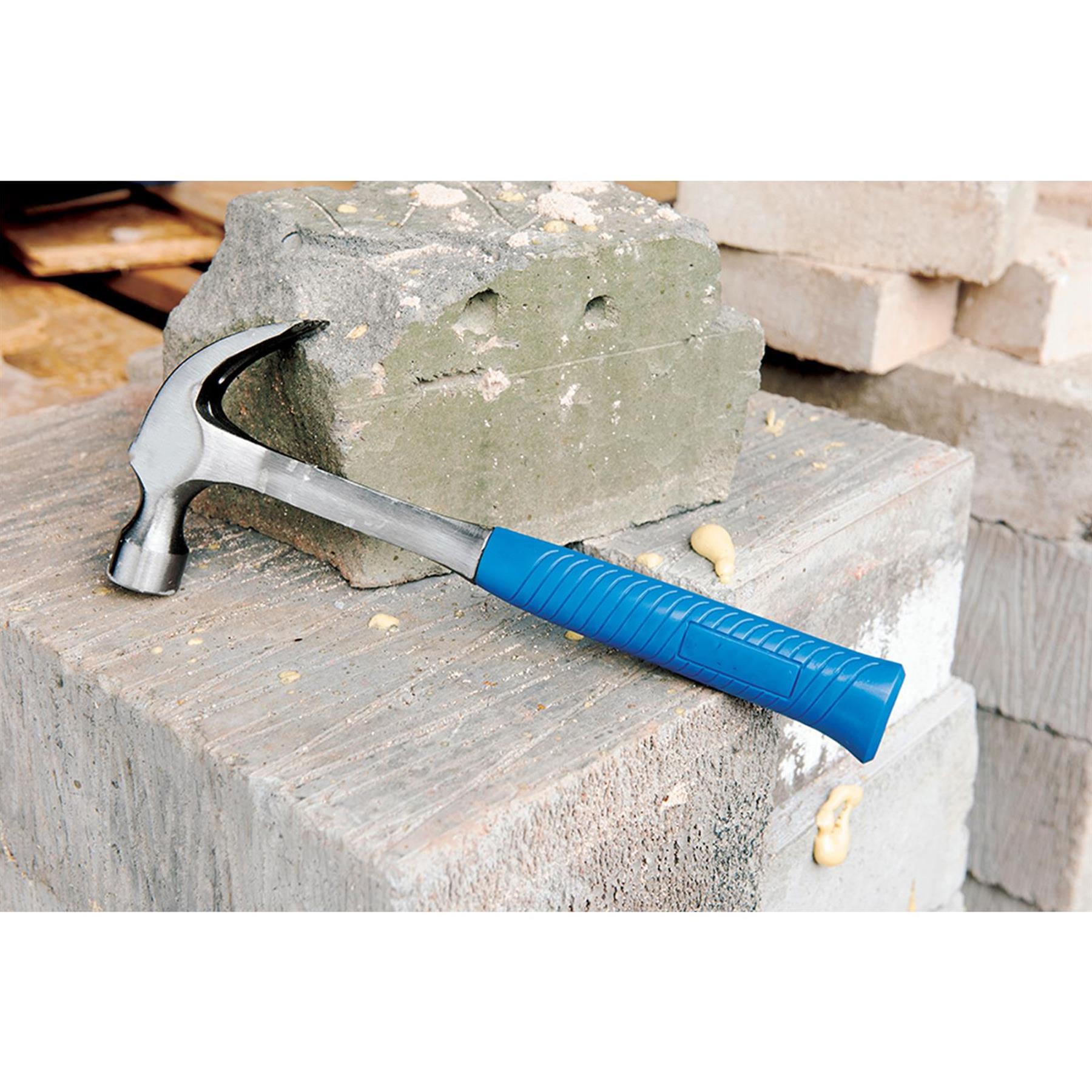 16Oz Solid Forged Claw Hammer Solid New Hand Tools Fully Polished Body