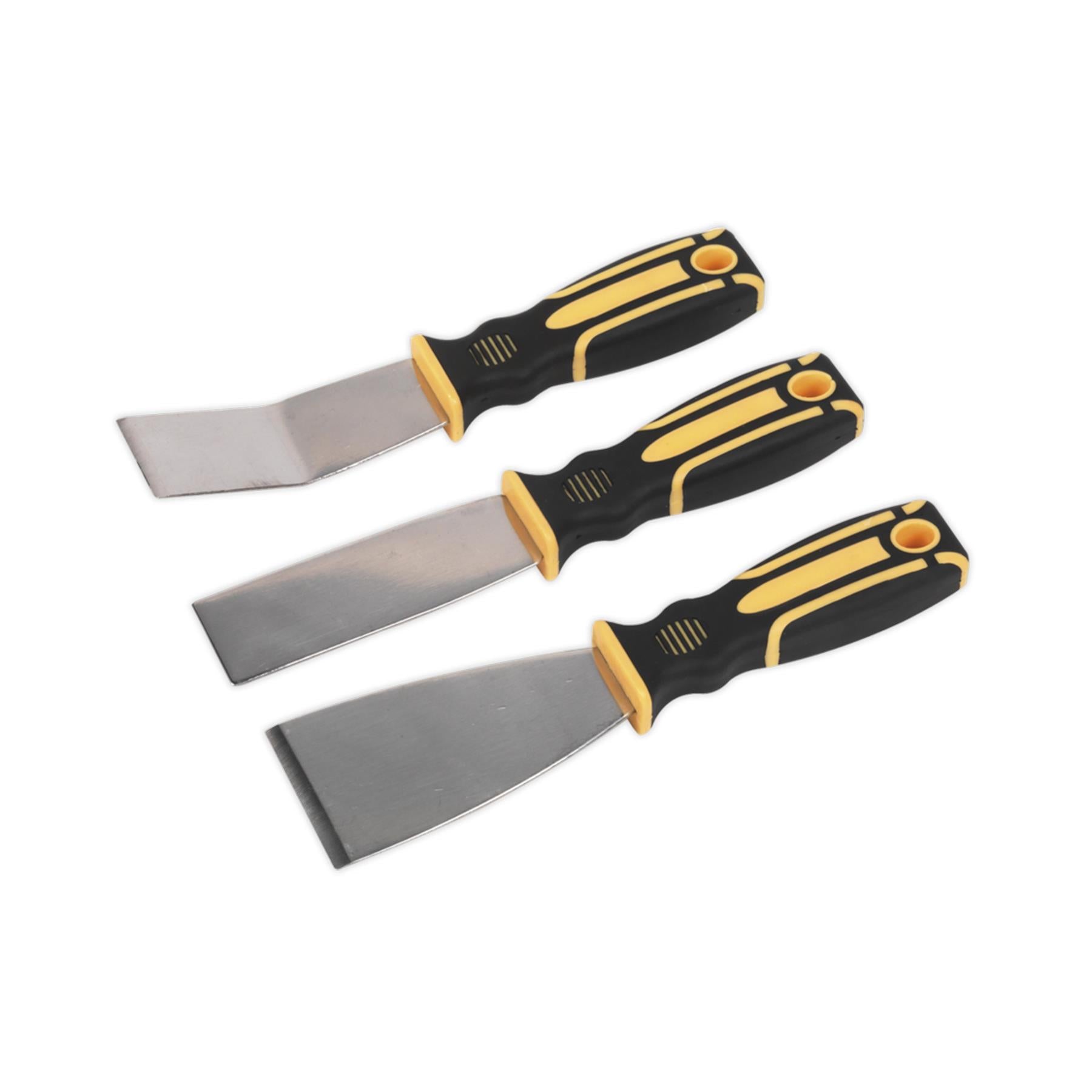 Sealey Rigid Blade Scraper Set 3pc