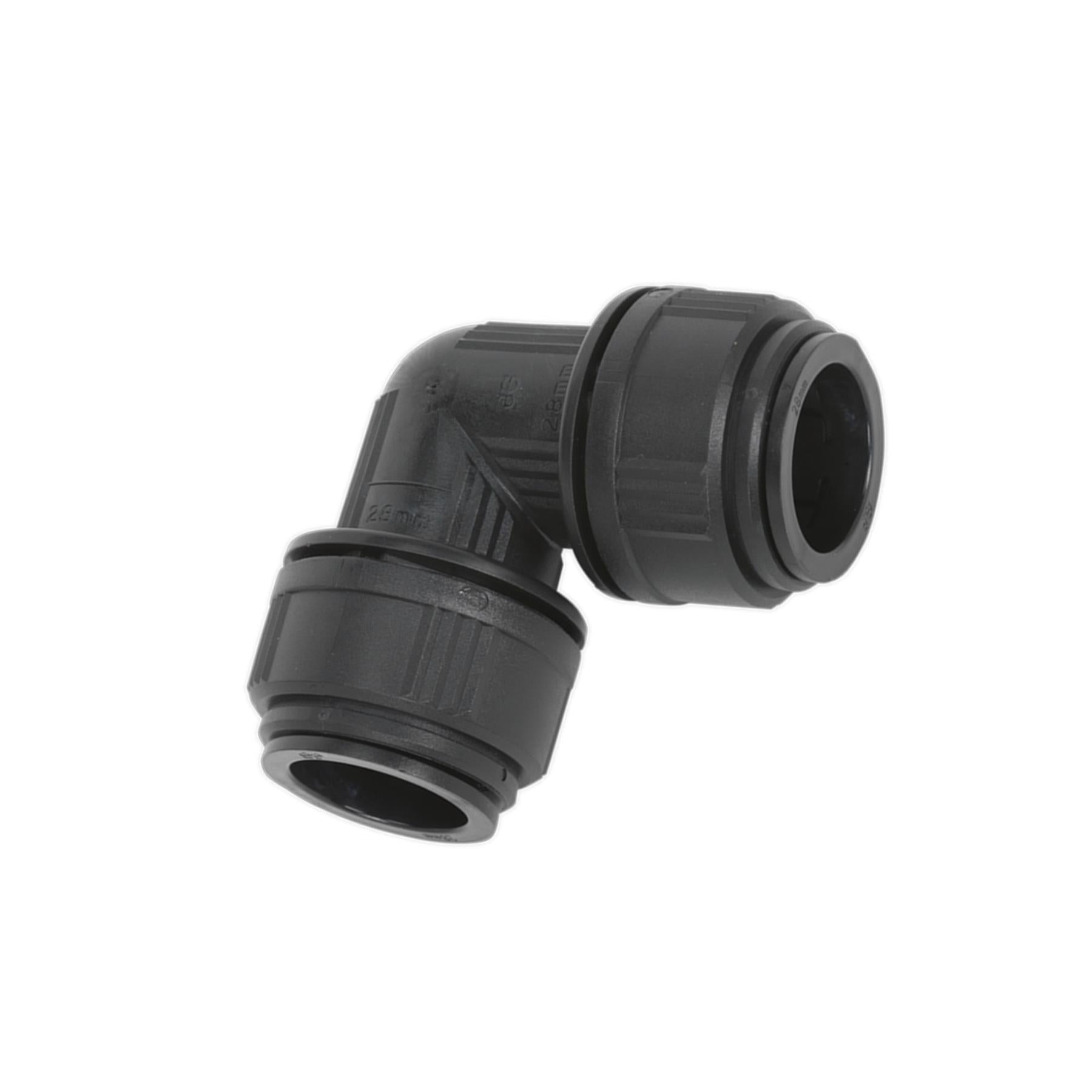 Sealey Equal Elbow Ø28mm Pack of 5 (John Guest Speedfit® - PM0328E)