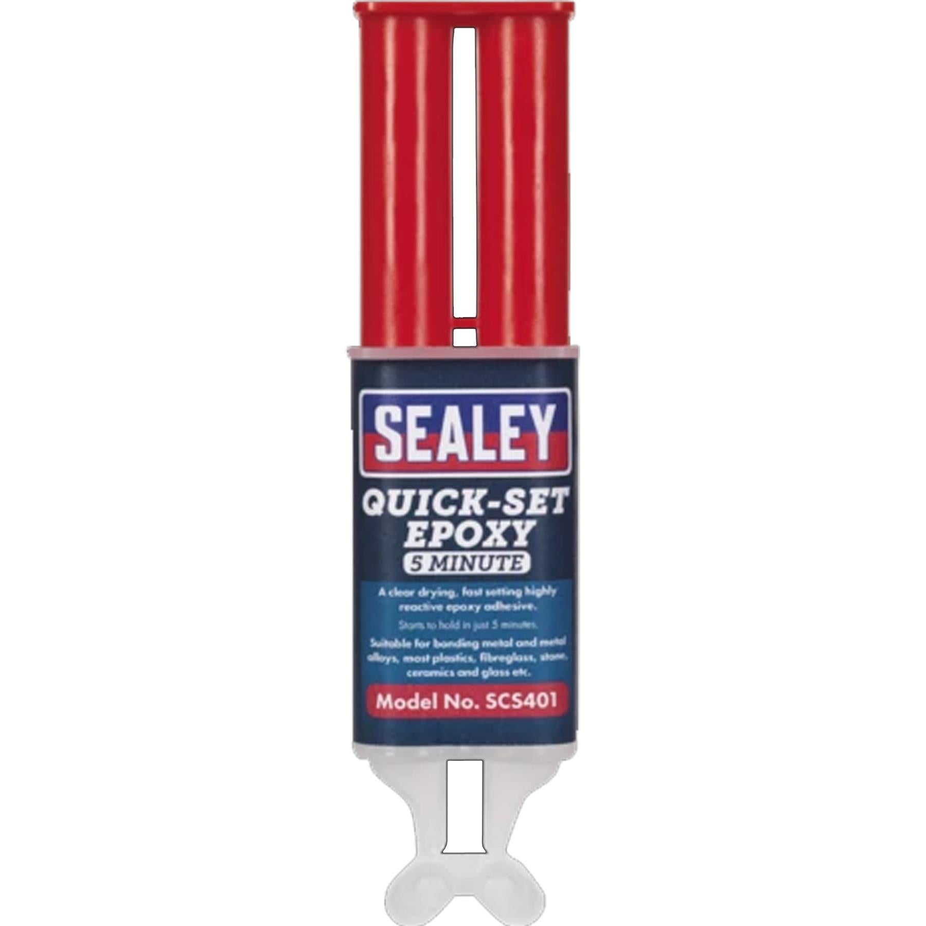 Sealey Quick-Set 5 Minute Epoxy Adhesive 25ml
