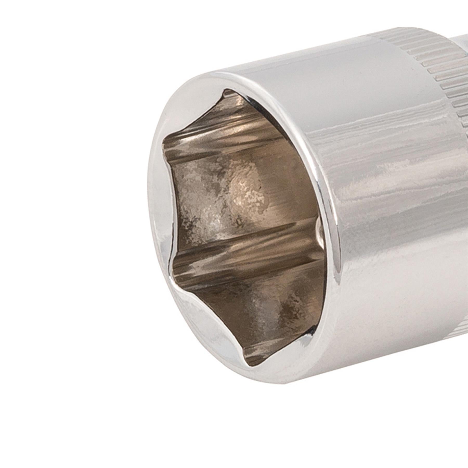 Socket 1/2" Drive Metric Hex Square 21mm Individual Hex Polished Crv Quality