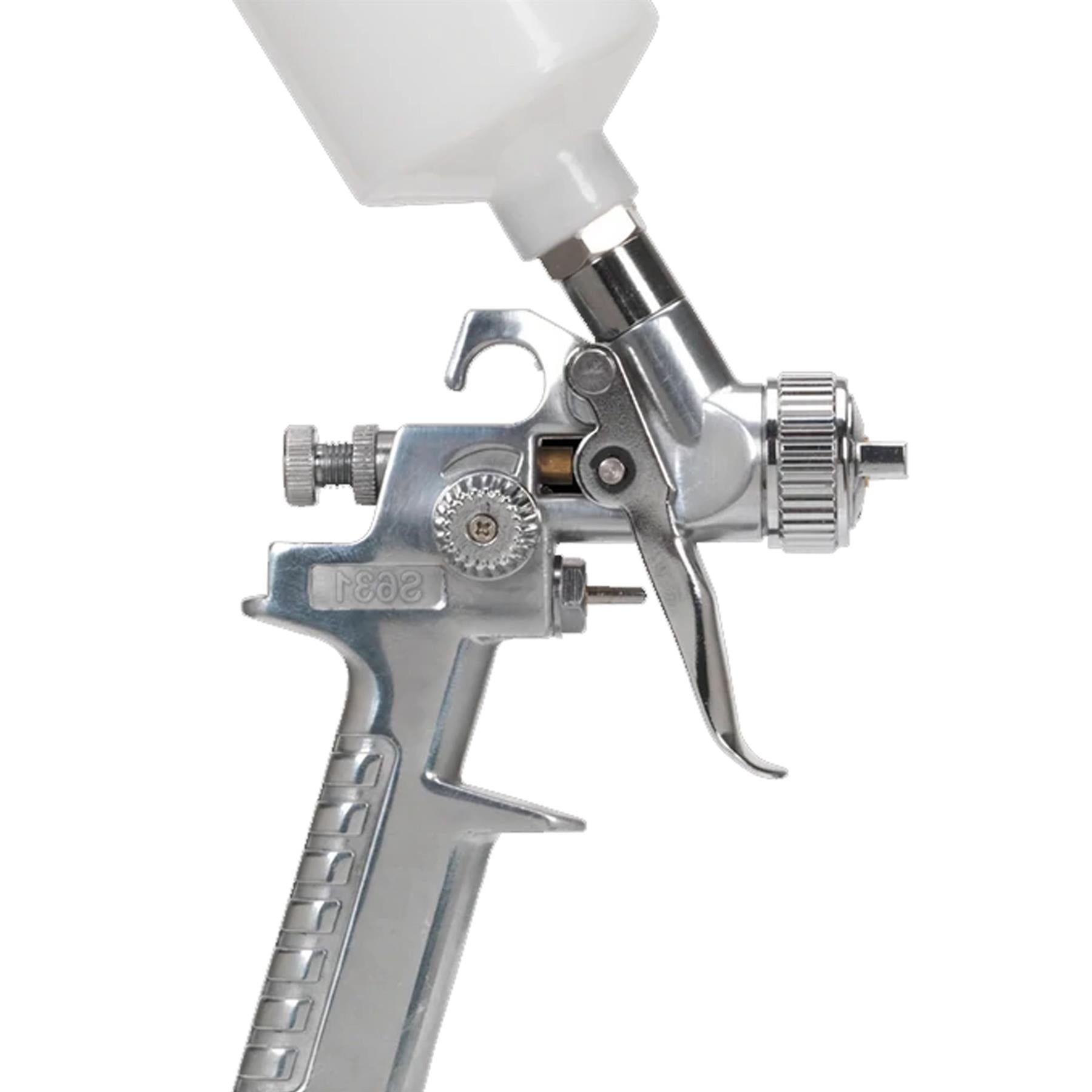 Sealey Spray Gun Touch-Up Gravity Feed 1mm Set-Up