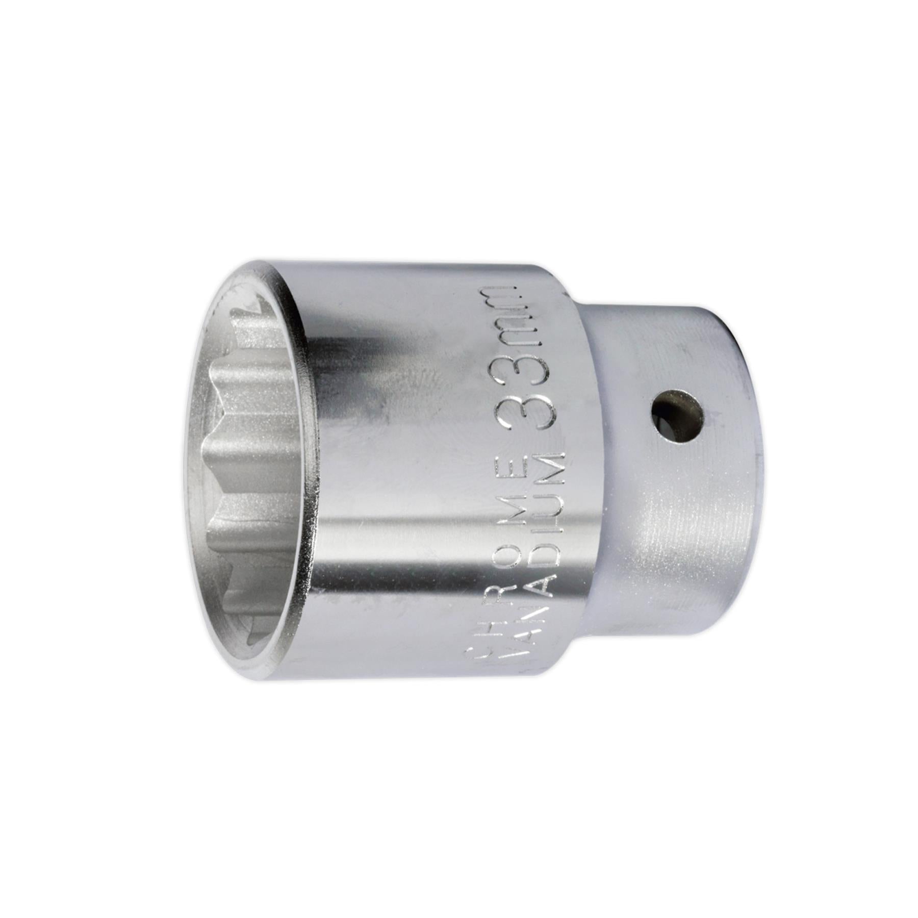 Sealey WallDrive Socket 33mm 3/4"Sq Drive