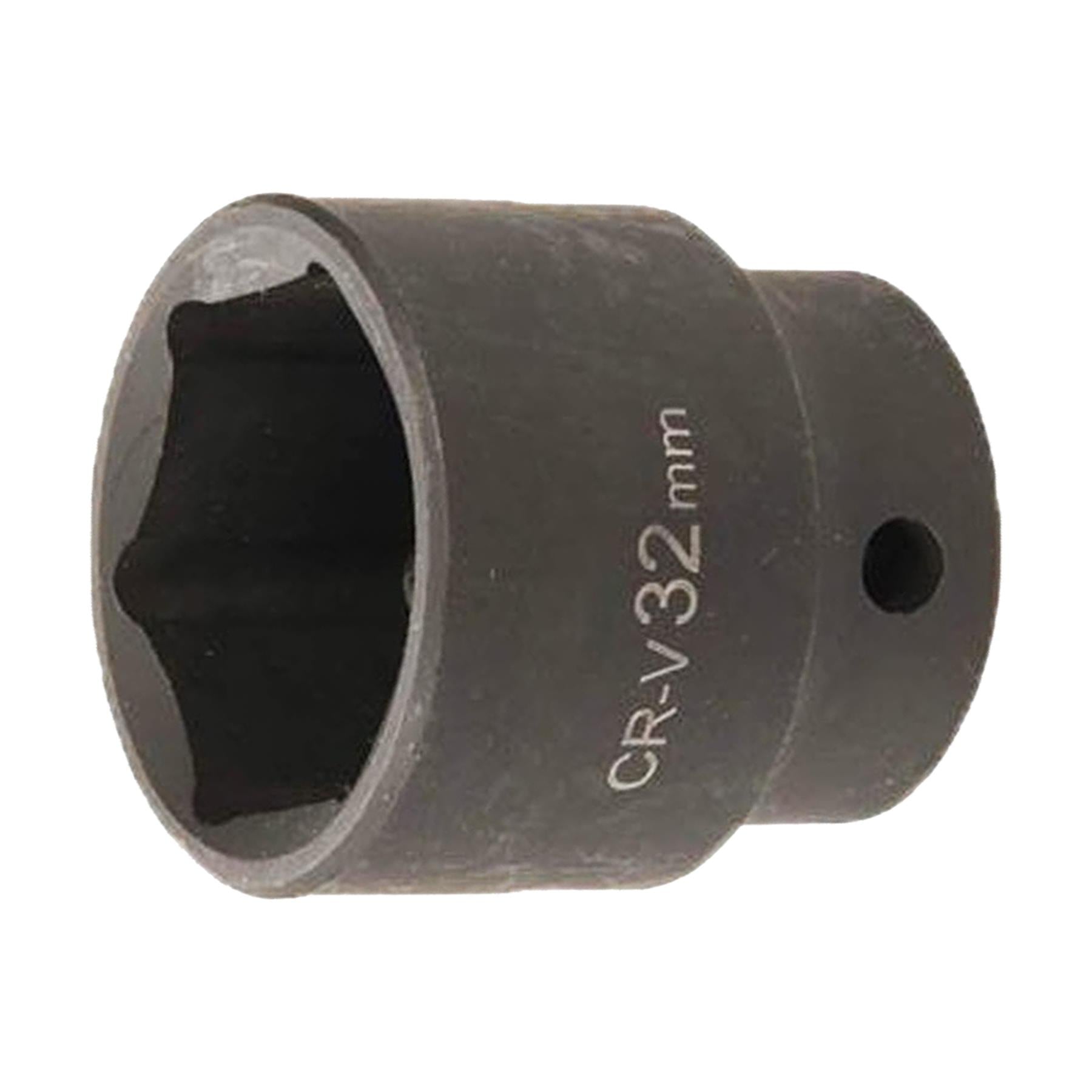 Impact Socket 1/2" Drive 6pt Metric 6 Point Hex Corrotion Resistant Sockets 32mm